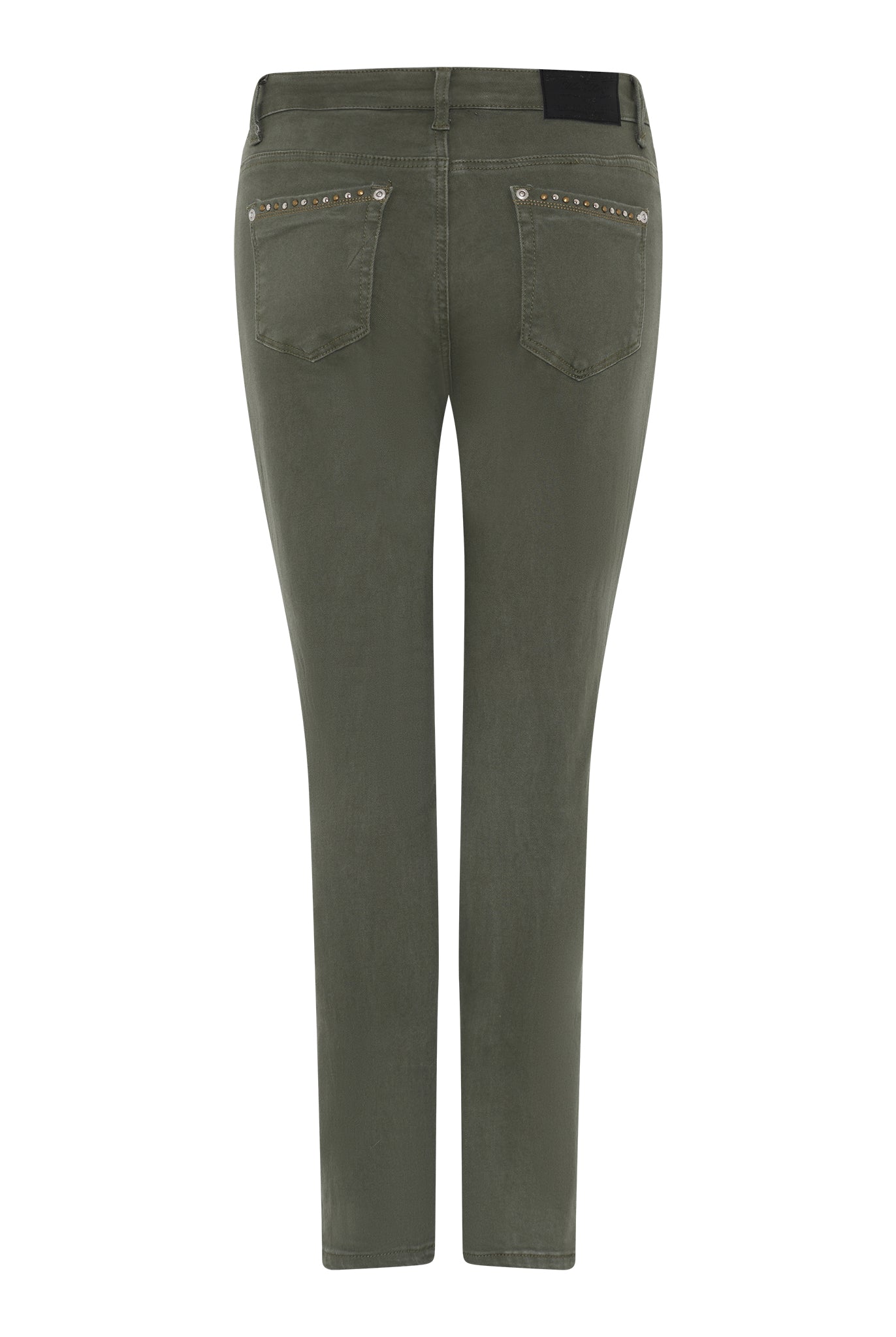 MARC LAUGE ALBERTA TWILL PANT DENIM/TWILL 546 BOTTLE GREEN