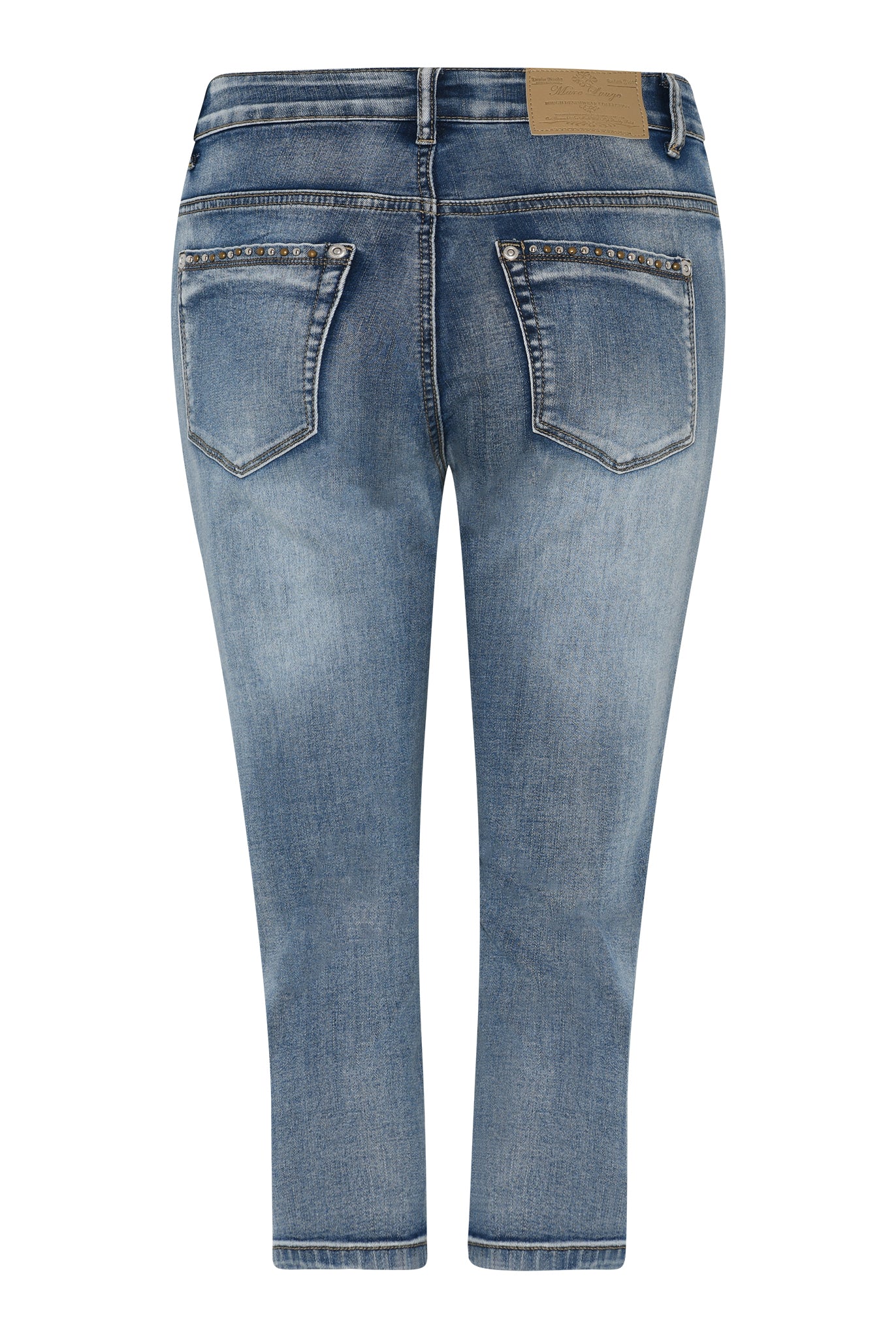 MARC LAUGE ALBERTA PIRAT DENIM PANTS 3/4 9196 LIGHT BLUE USED