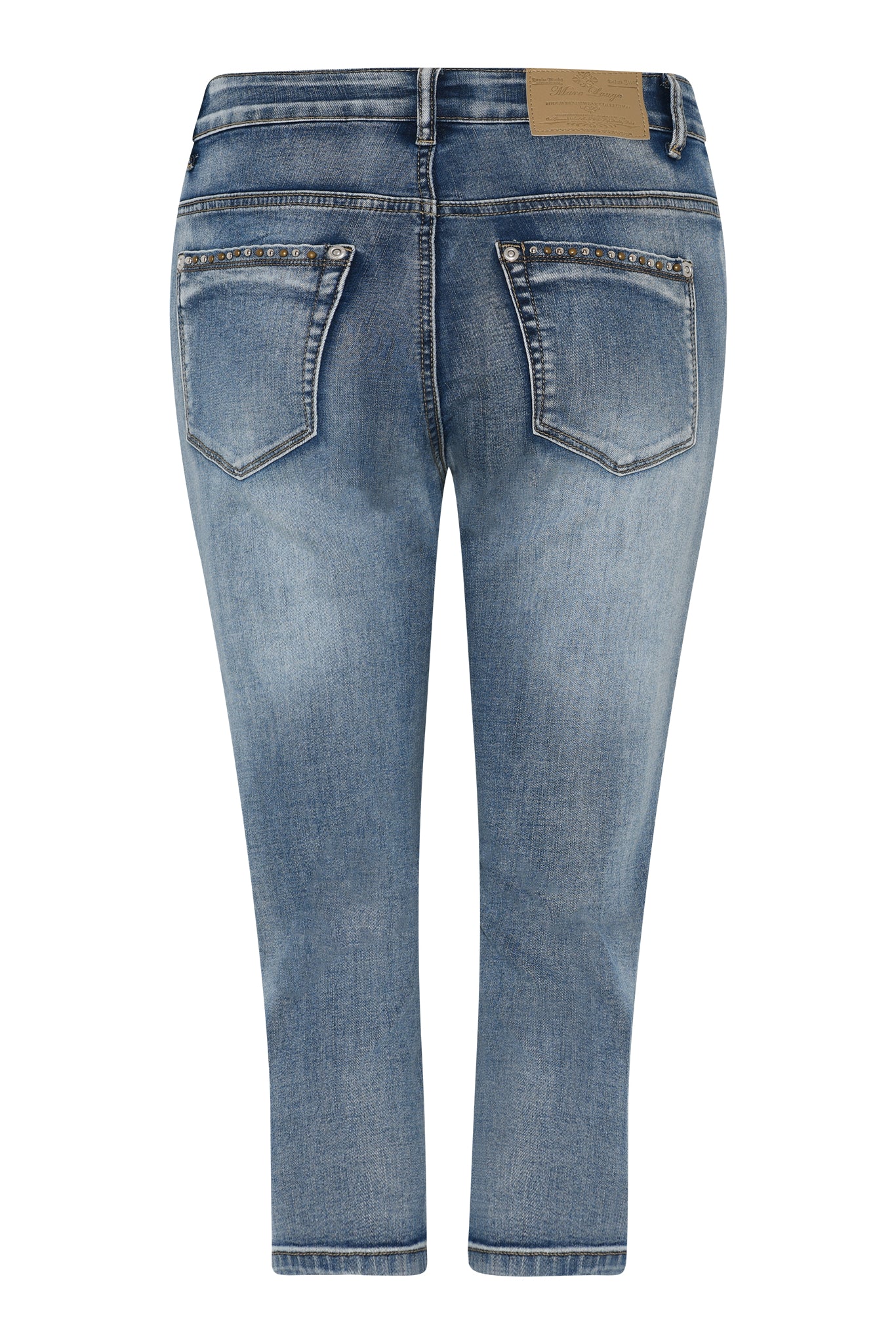 MARC LAUGE Alberta Denim Pirate PANTS 3/4 9196 LIGHT BLUE USED