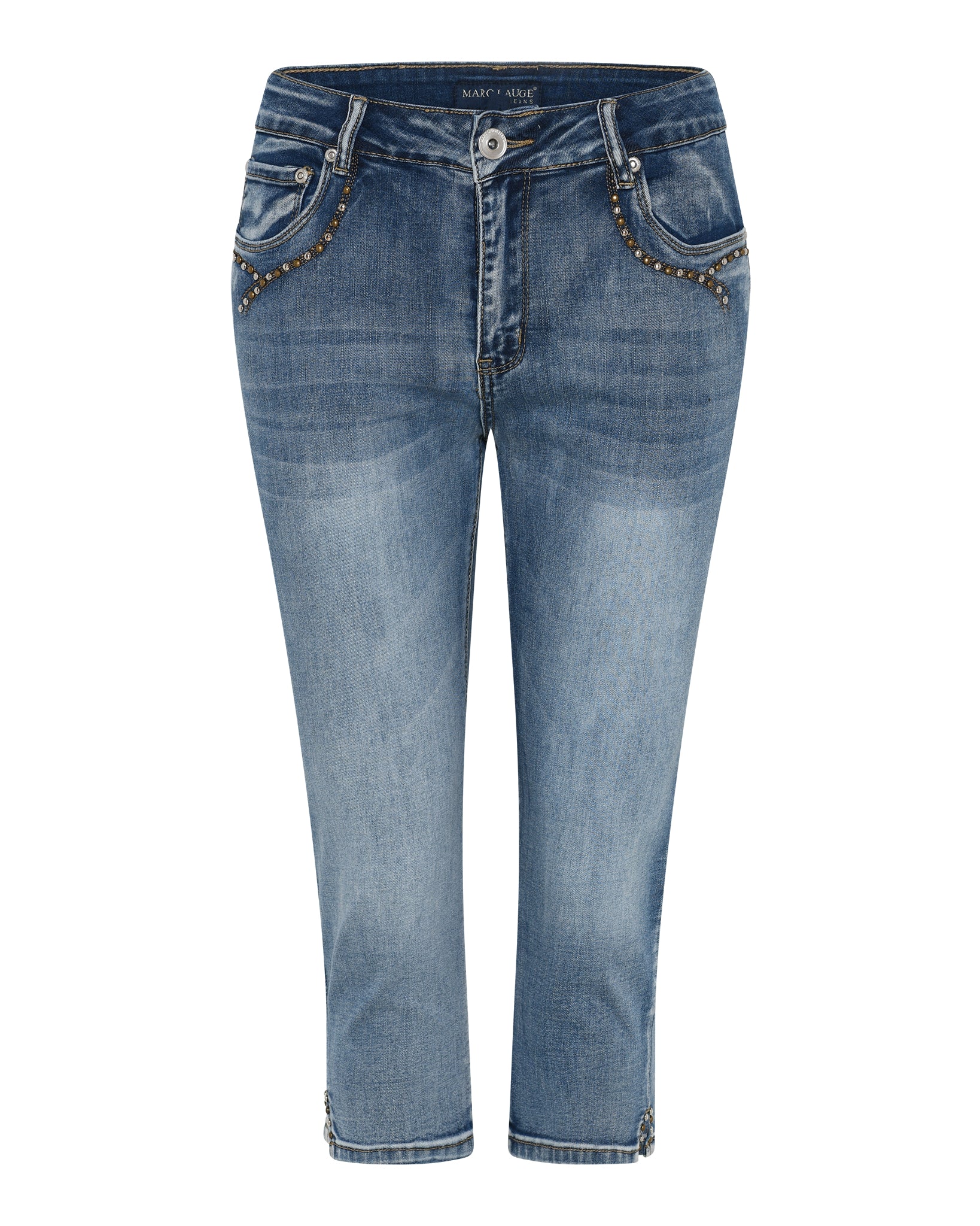 MARC LAUGE Alberta Denim Pirate PANTS 3/4 9196 LIGHT BLUE USED