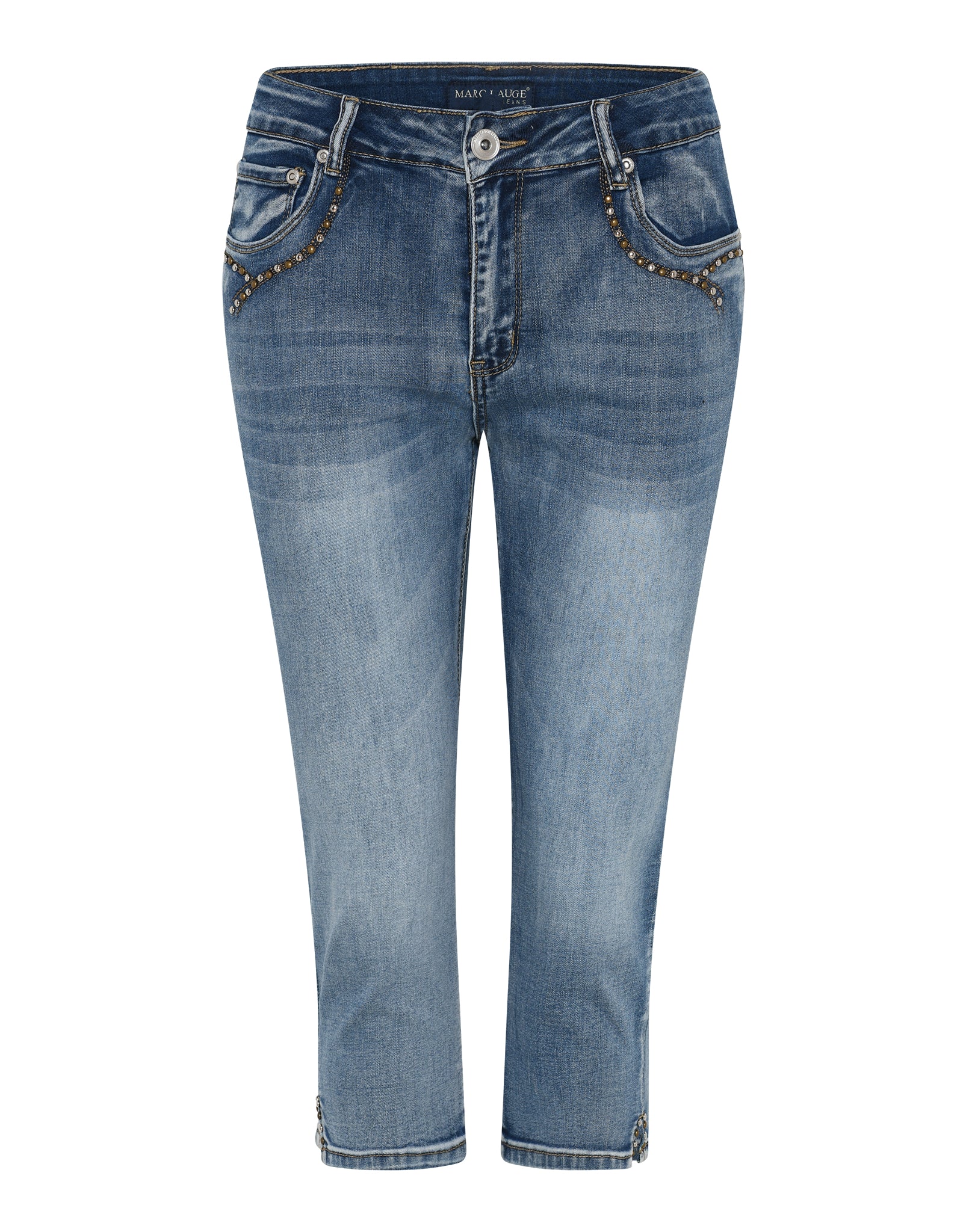 MARC LAUGE Alberta Denim Pirate PANTS 3/4 9196 LIGHT BLUE USED