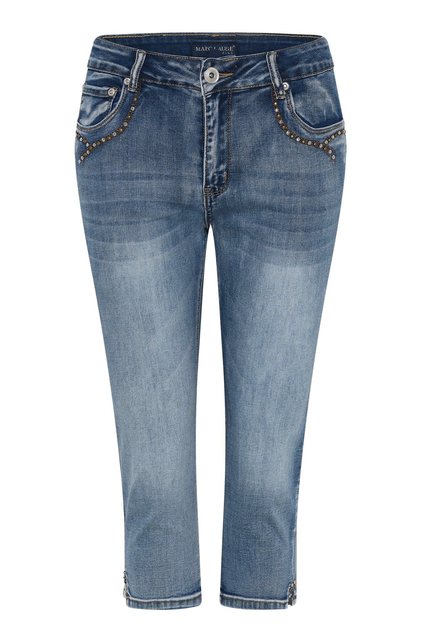 MARC LAUGE Alberta Denim Pirate PANTS 3/4 9196 LIGHT BLUE USED