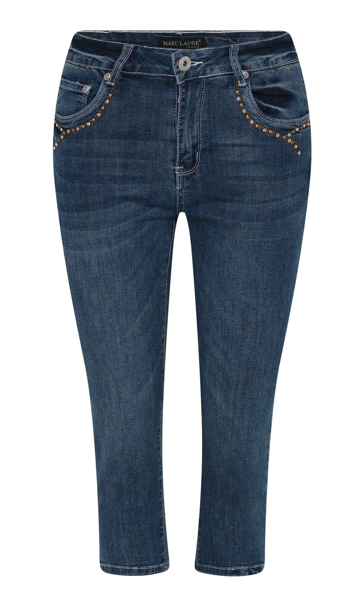 MARC LAUGE Alberta Denim Pirate PANTS 3/4 969699 DARK BLUE USED