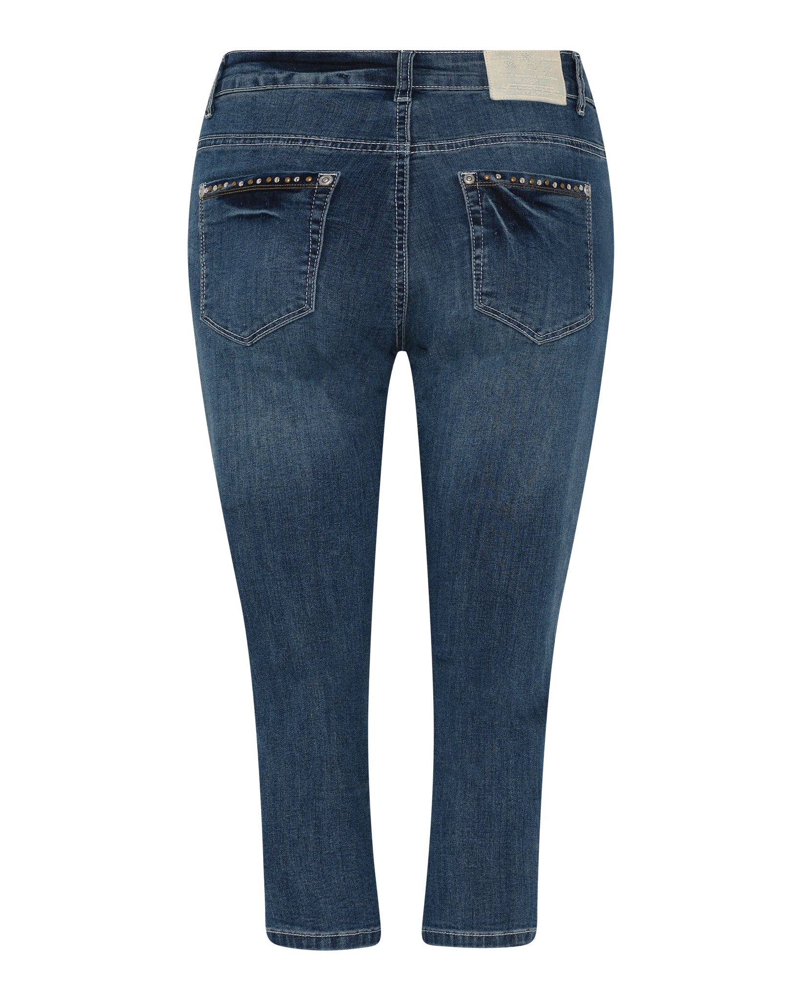 MARC LAUGE Alberta Denim Pirate PANTS 3/4 969699 DARK BLUE USED
