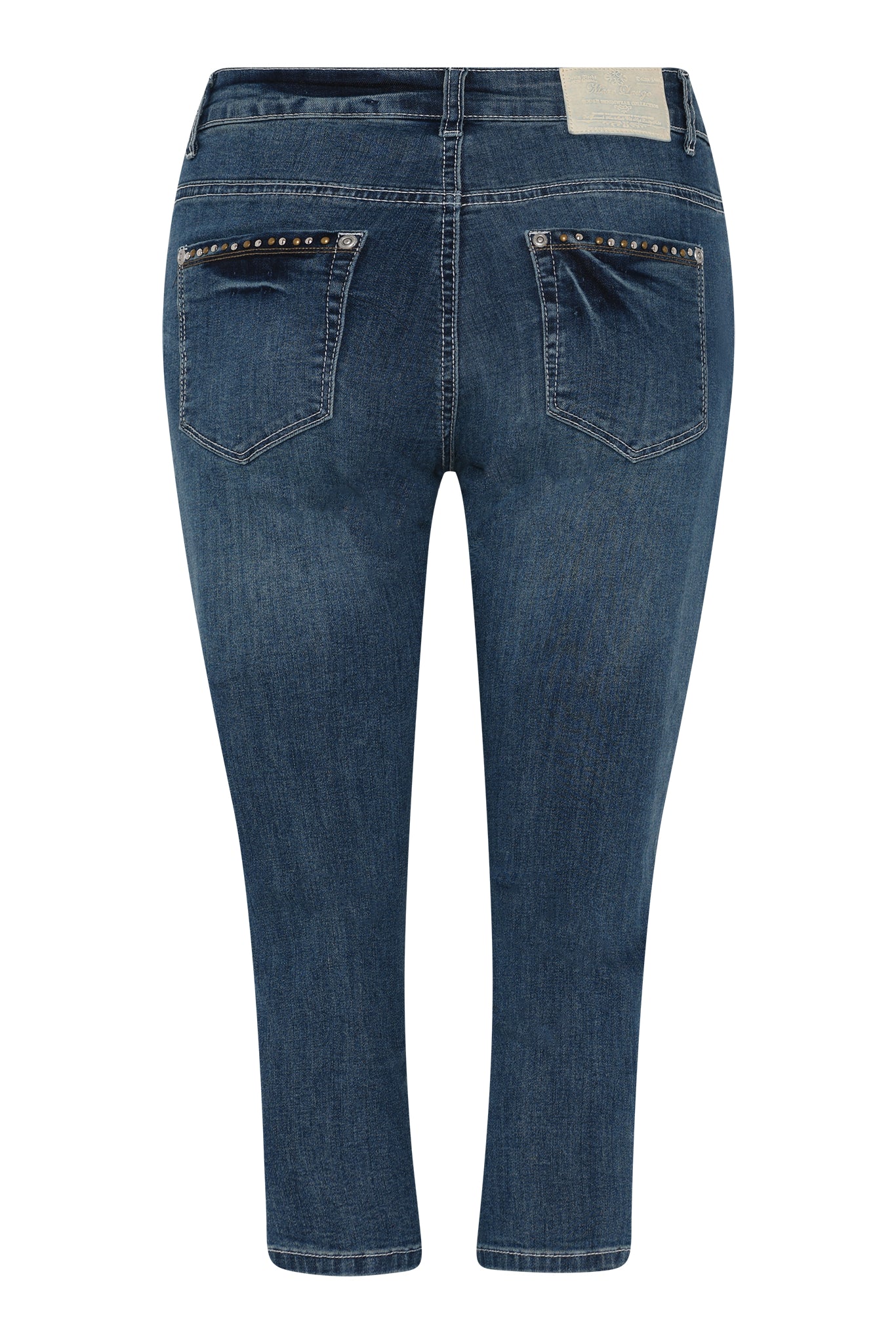 MARC LAUGE Alberta Denim Pirate PANTS 3/4 969699 DARK BLUE USED