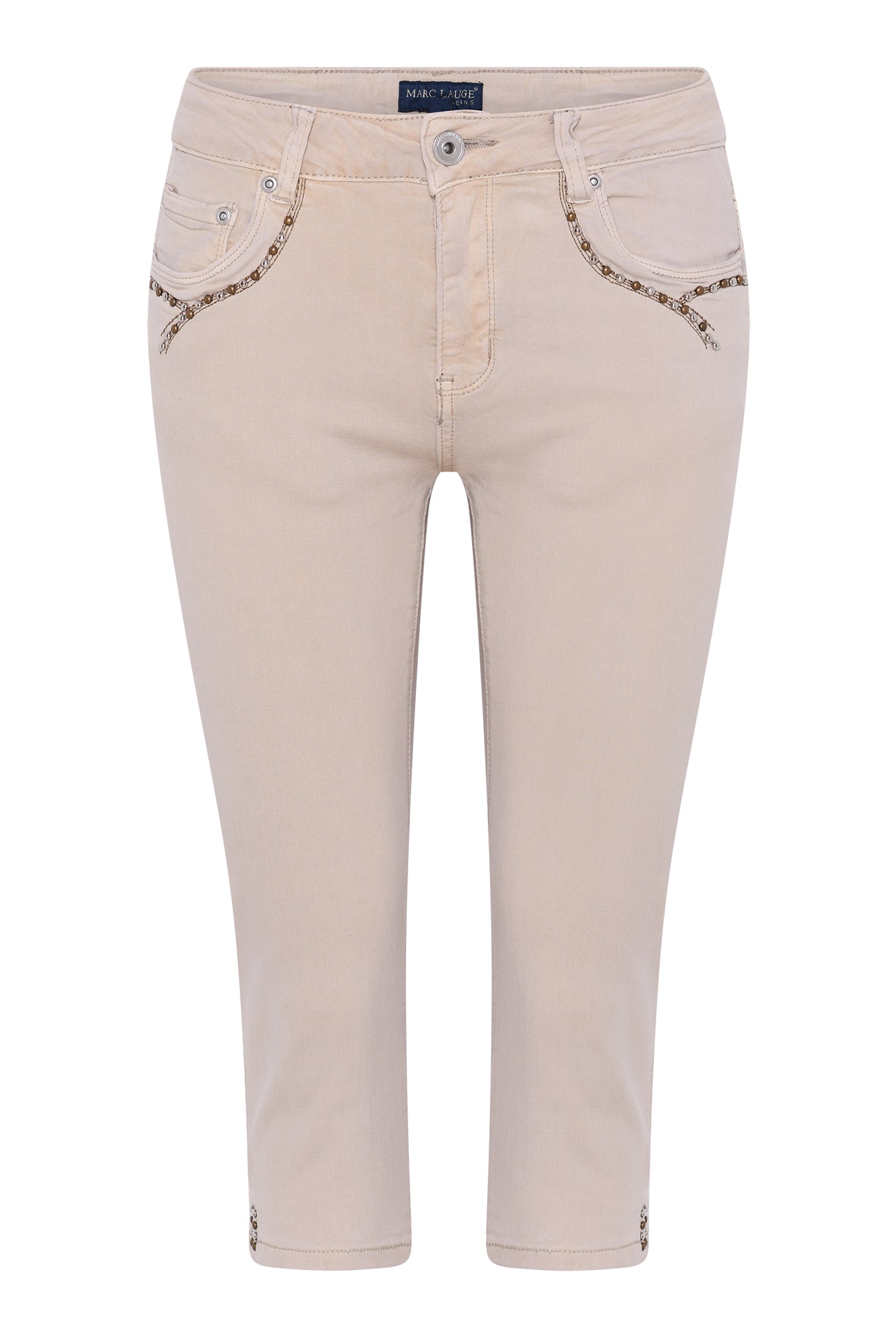 MARC LAUGE ALBERTA TWILL PIRAT PANTS 3/4 27 SAND