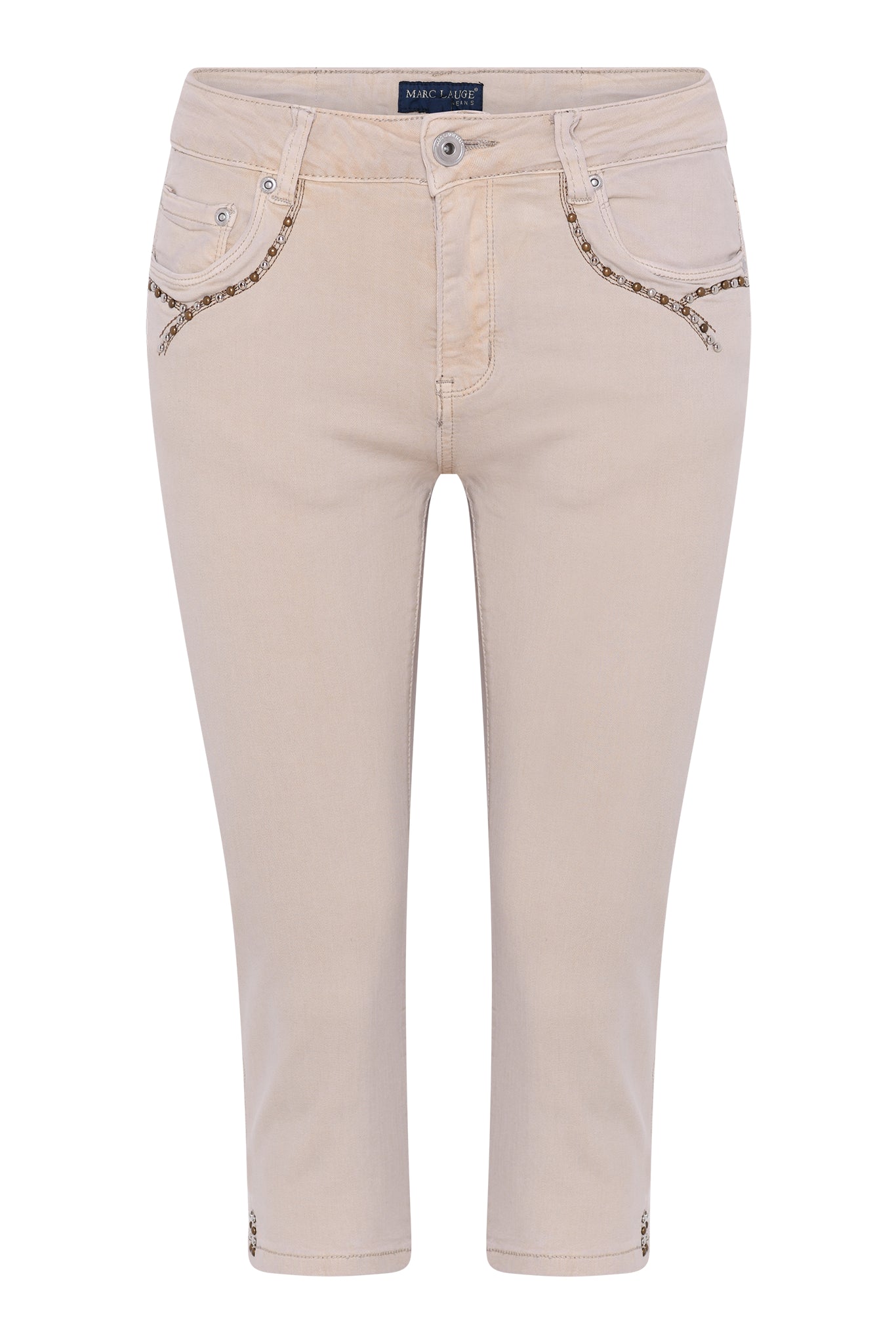 MARC LAUGE ALBERTA TWILL PIRAT PANTS 3/4 27 SAND