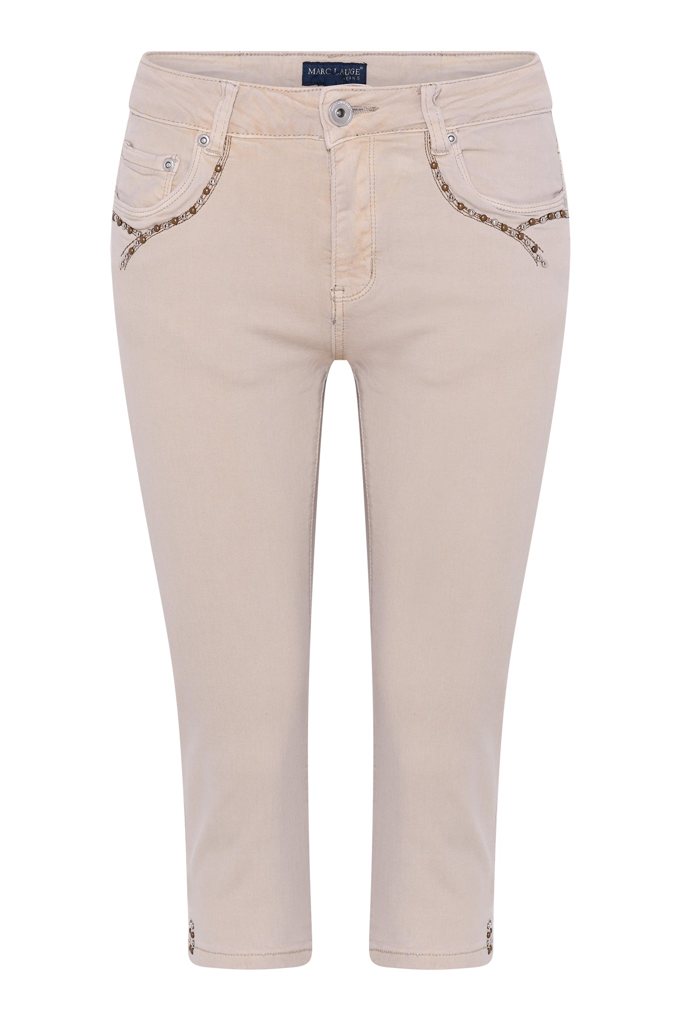 MARC LAUGE ALBERTA TWILL PIRAT PANTS 3/4 27 SAND