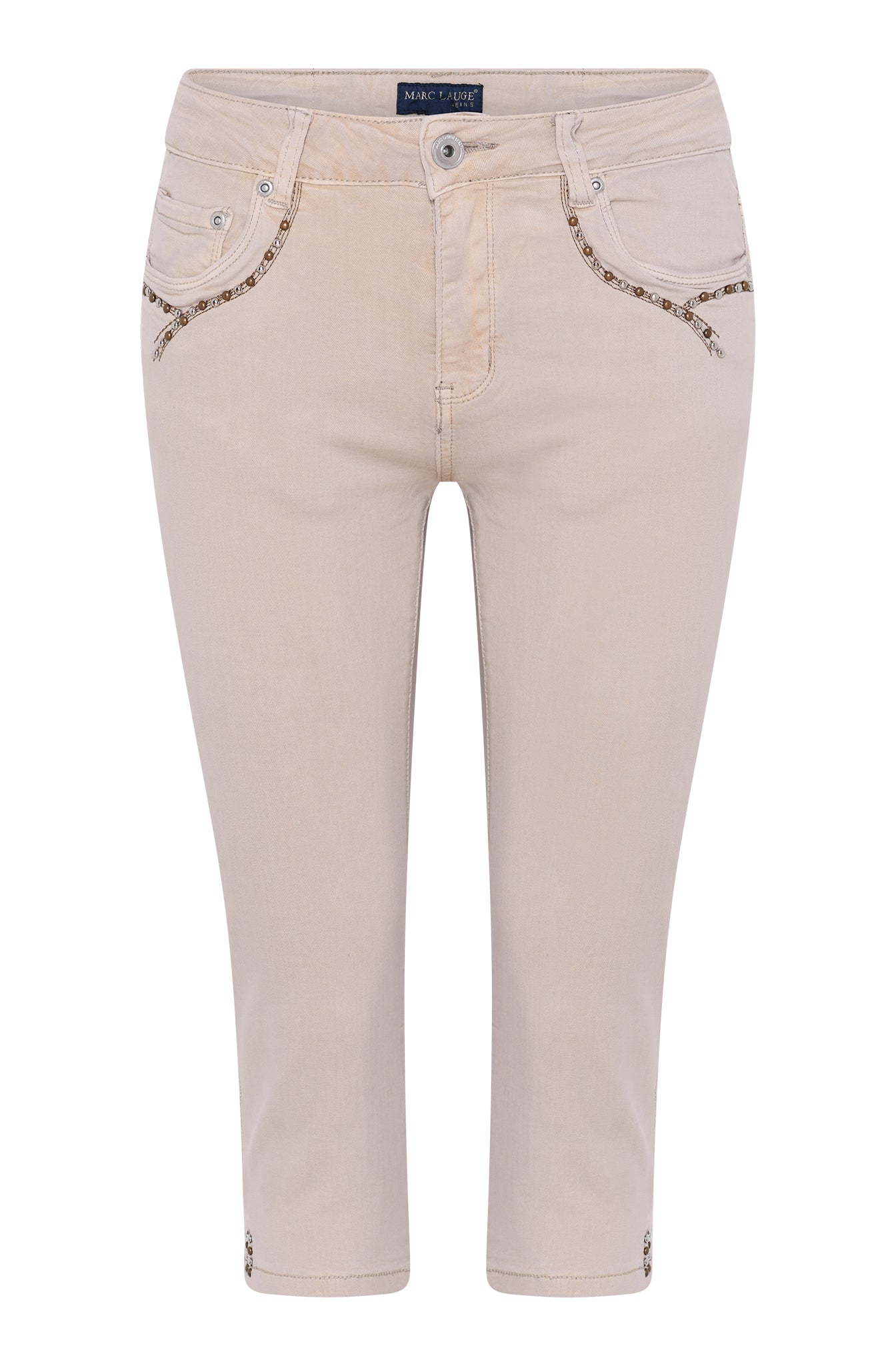 MARC LAUGE ALBERTA TWILL PIRAT PANTS 3/4 27 SAND
