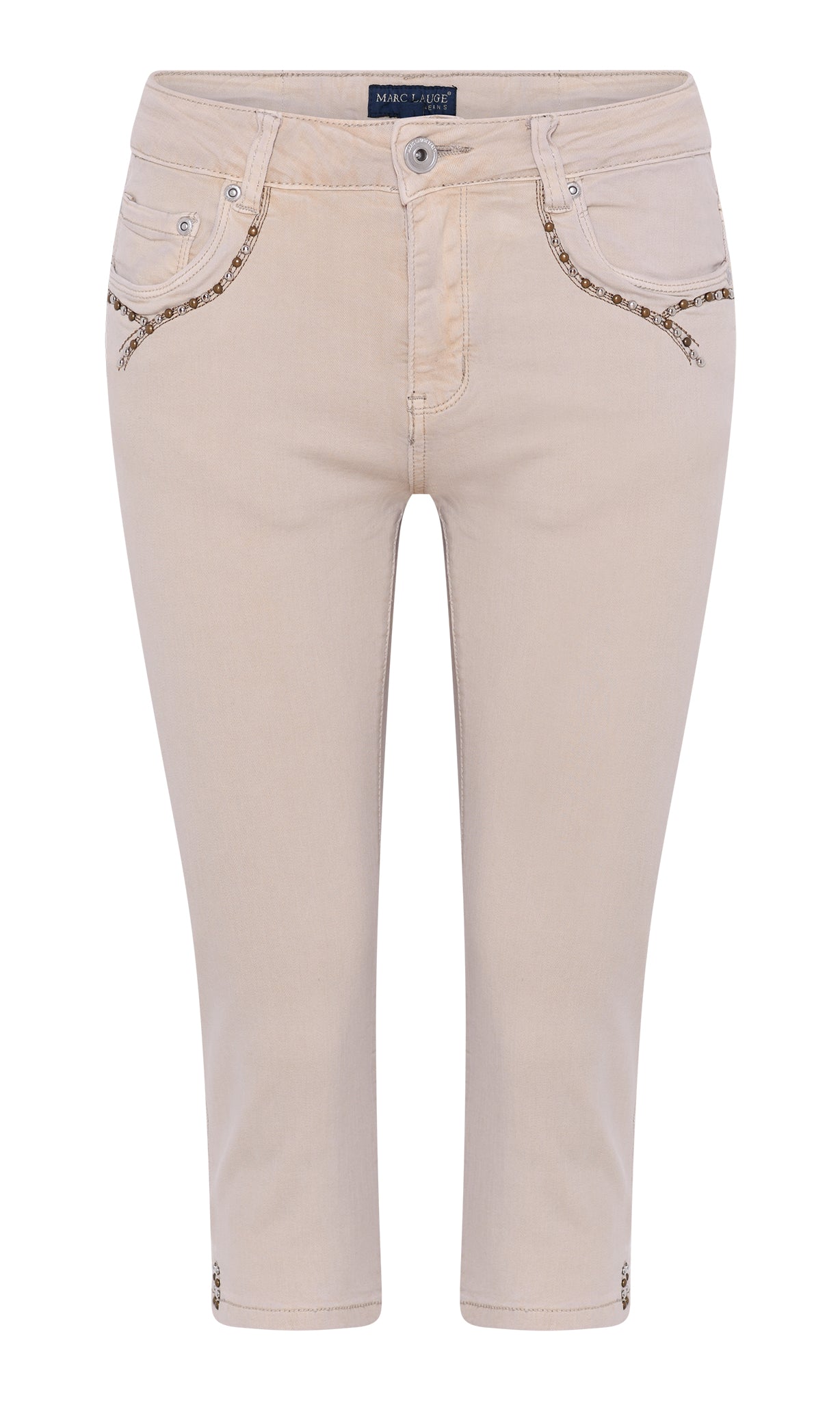 MARC LAUGE ALBERTA TWILL PIRAT PANTS 3/4 27 SAND