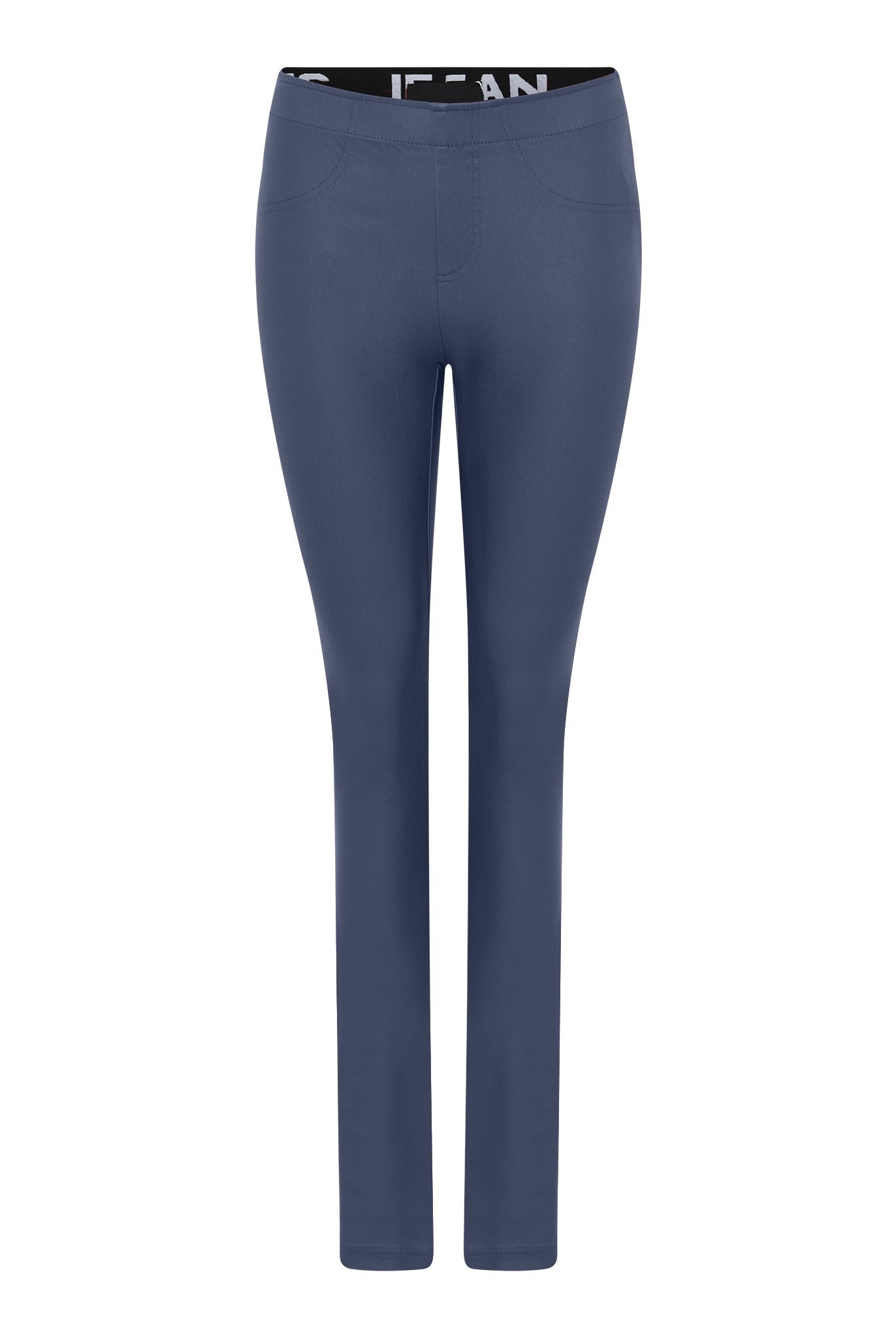 MARC LAUGE ALEIA COATED LEGGINGS COATED 108 JEANS BLUE