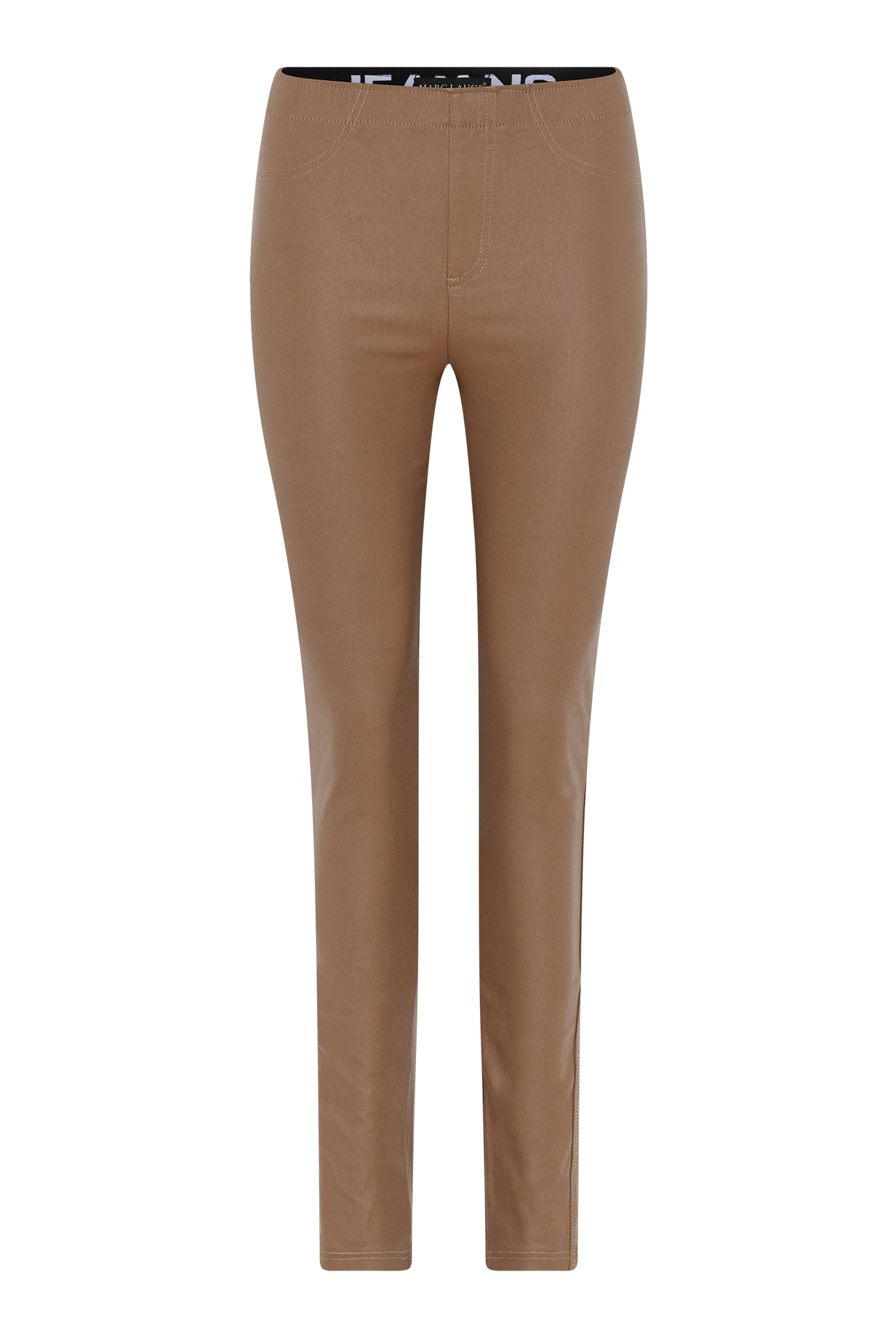 MARC LAUGE ALEIA COATED LEGGINGS LEGGINGS 12299 SOFT CAMEL COATED