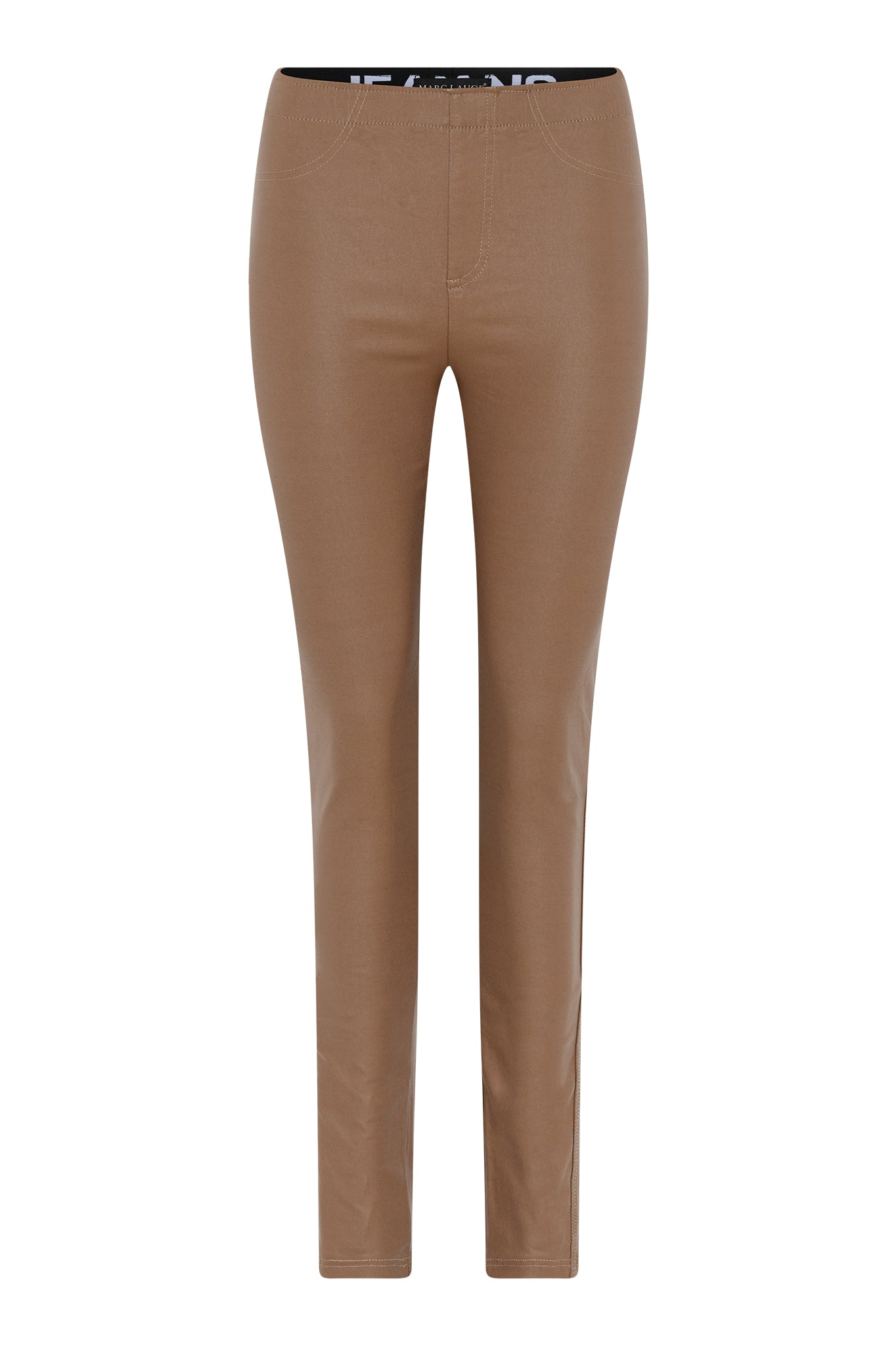 MARC LAUGE ALEIA COATED LEGGINGS LEGGINGS 12299 SOFT CAMEL COATED