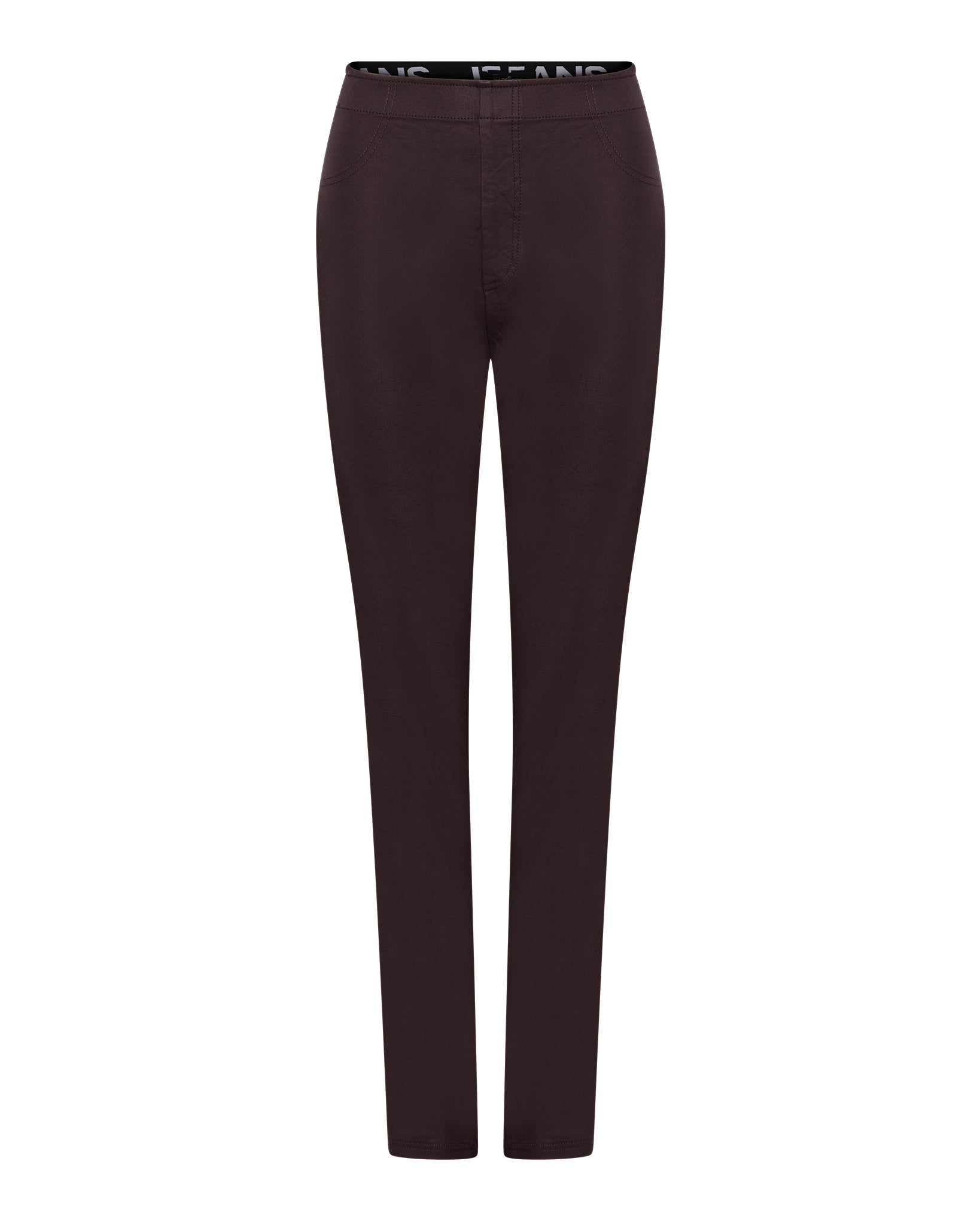 DNYcph Plus Size Aleia Coated Leggings LEGGINGS 400 BORDEAUX