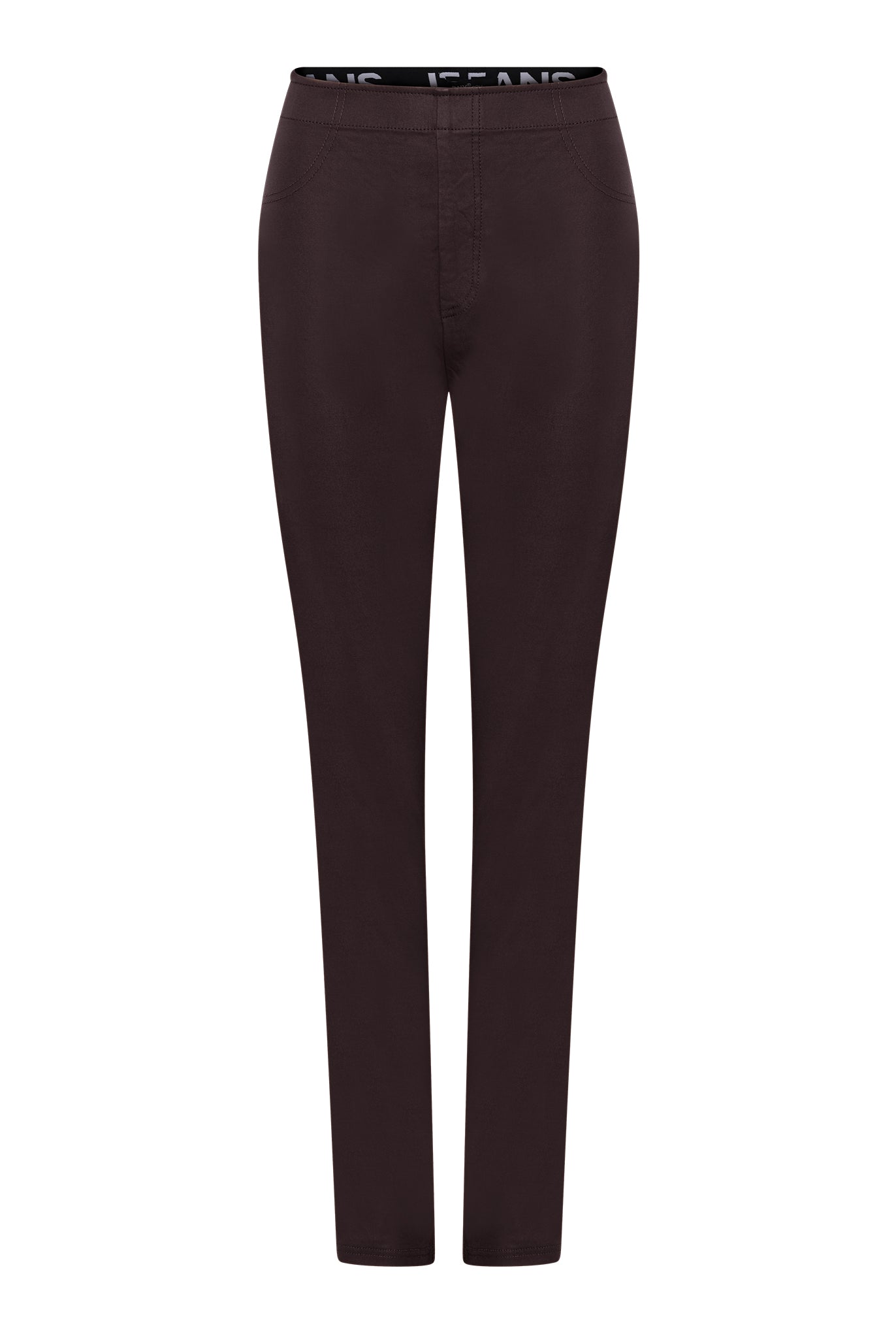 DNYcph ALEIA COATED LEGGINGS LEGGINGS 400 BORDEAUX