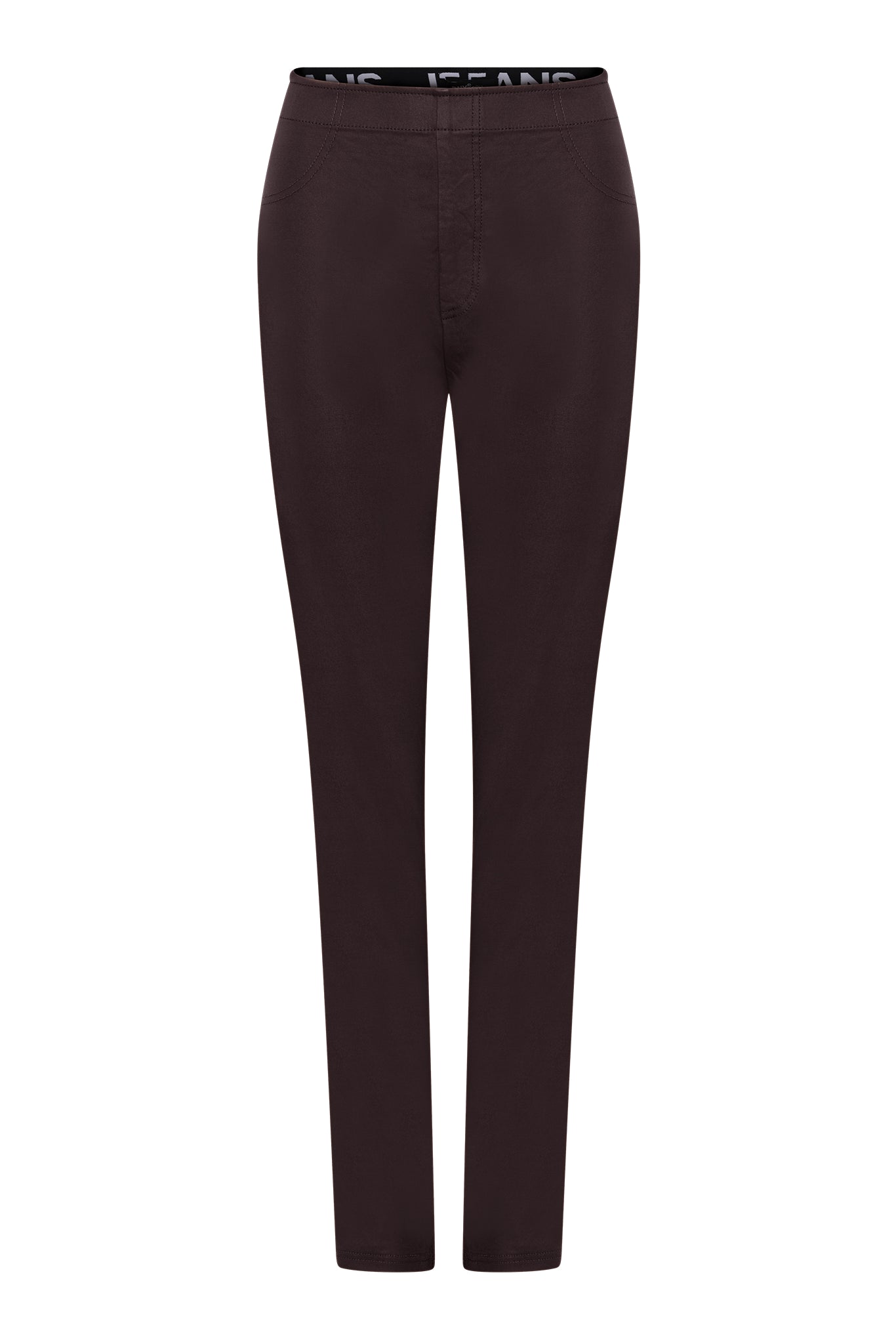 DNYcph ALEIA COATED LEGGINGS LEGGINGS 400 BORDEAUX