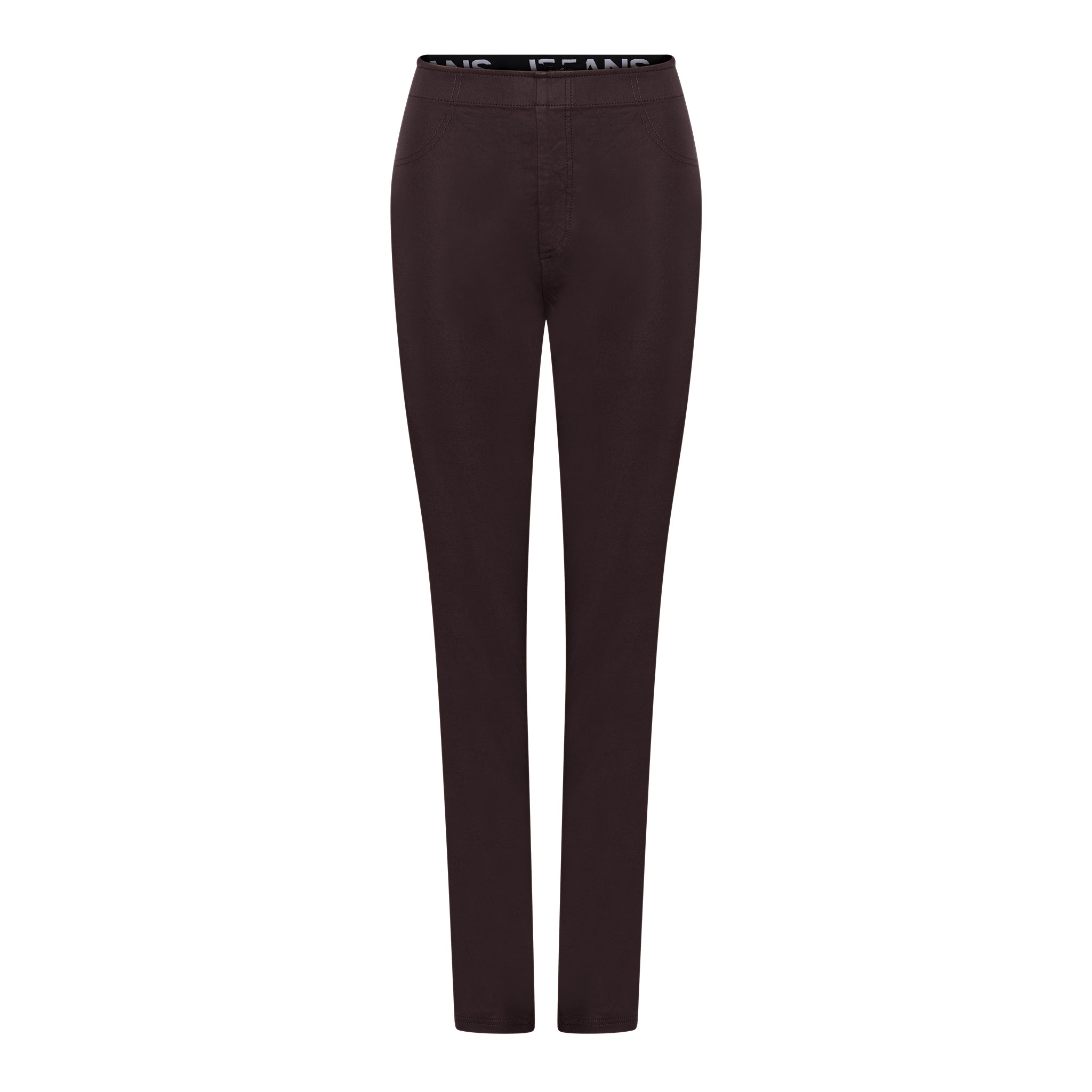 DNYcph ALEIA COATED LEGGINGS LEGGINGS 400 BORDEAUX