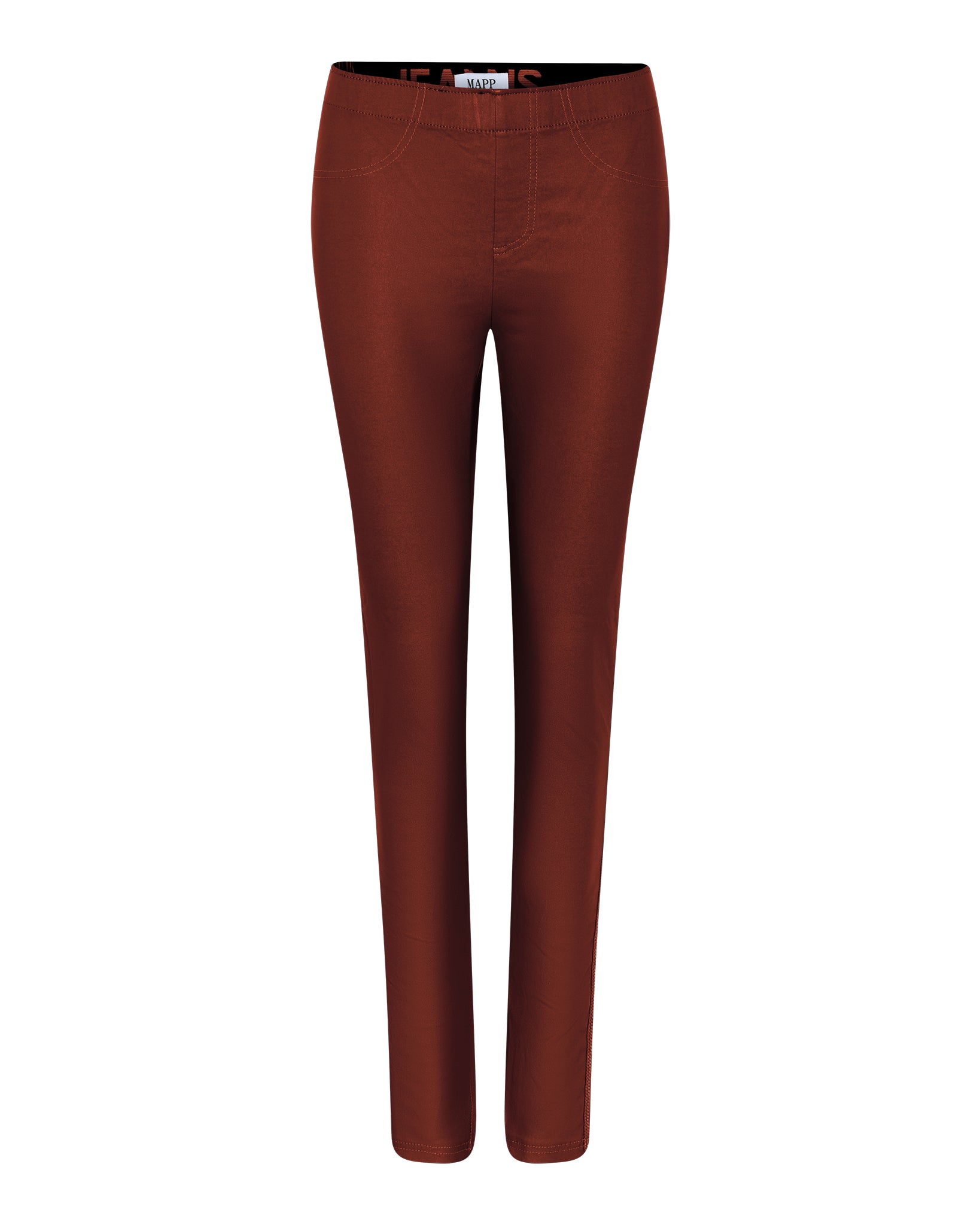MAPP Aleia Coated Leggings LEGGINGS 505 TERRACOTTA