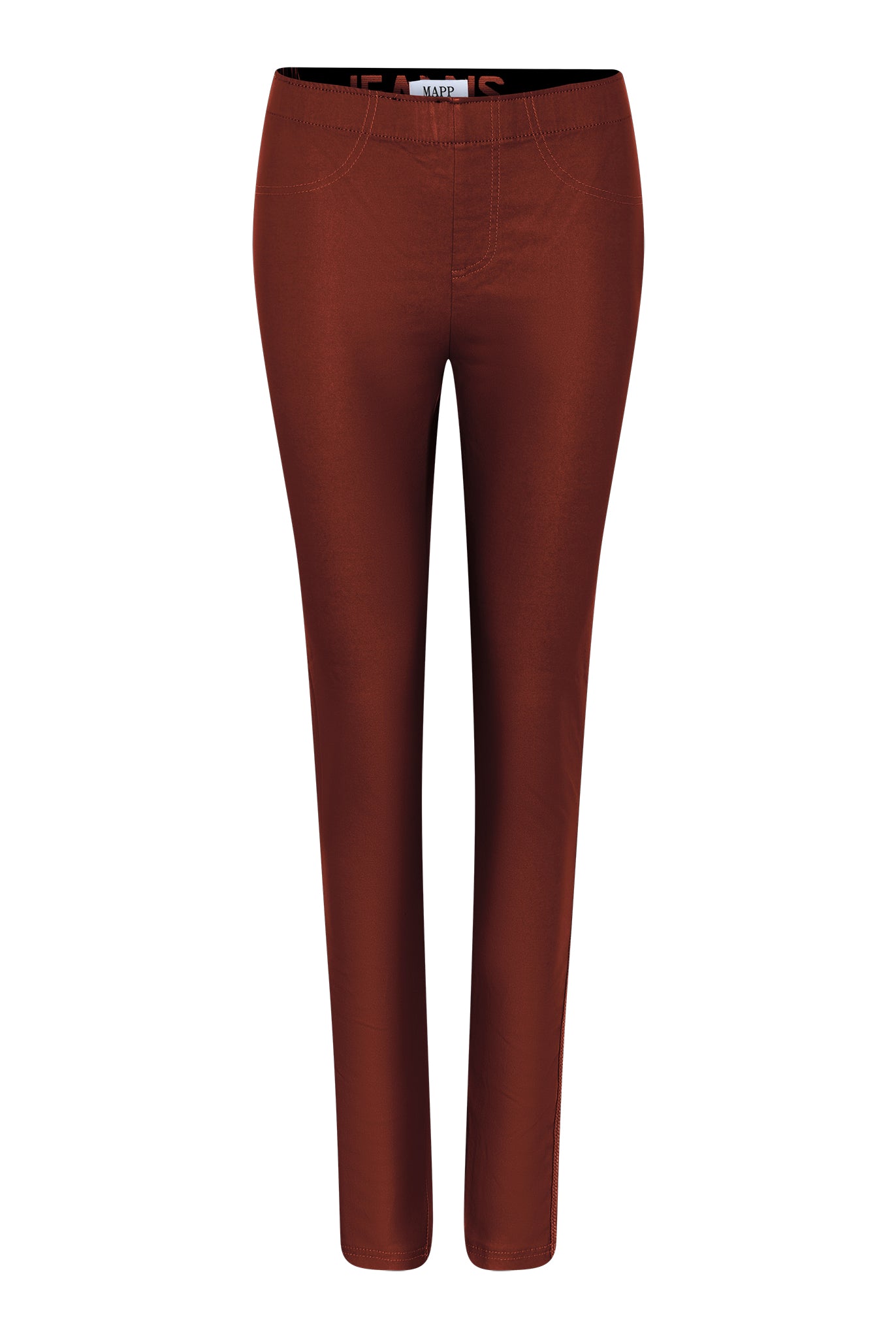 MAPP ALEIA COATED LEGGINGS LEGGINGS 505 TERRACOTTA