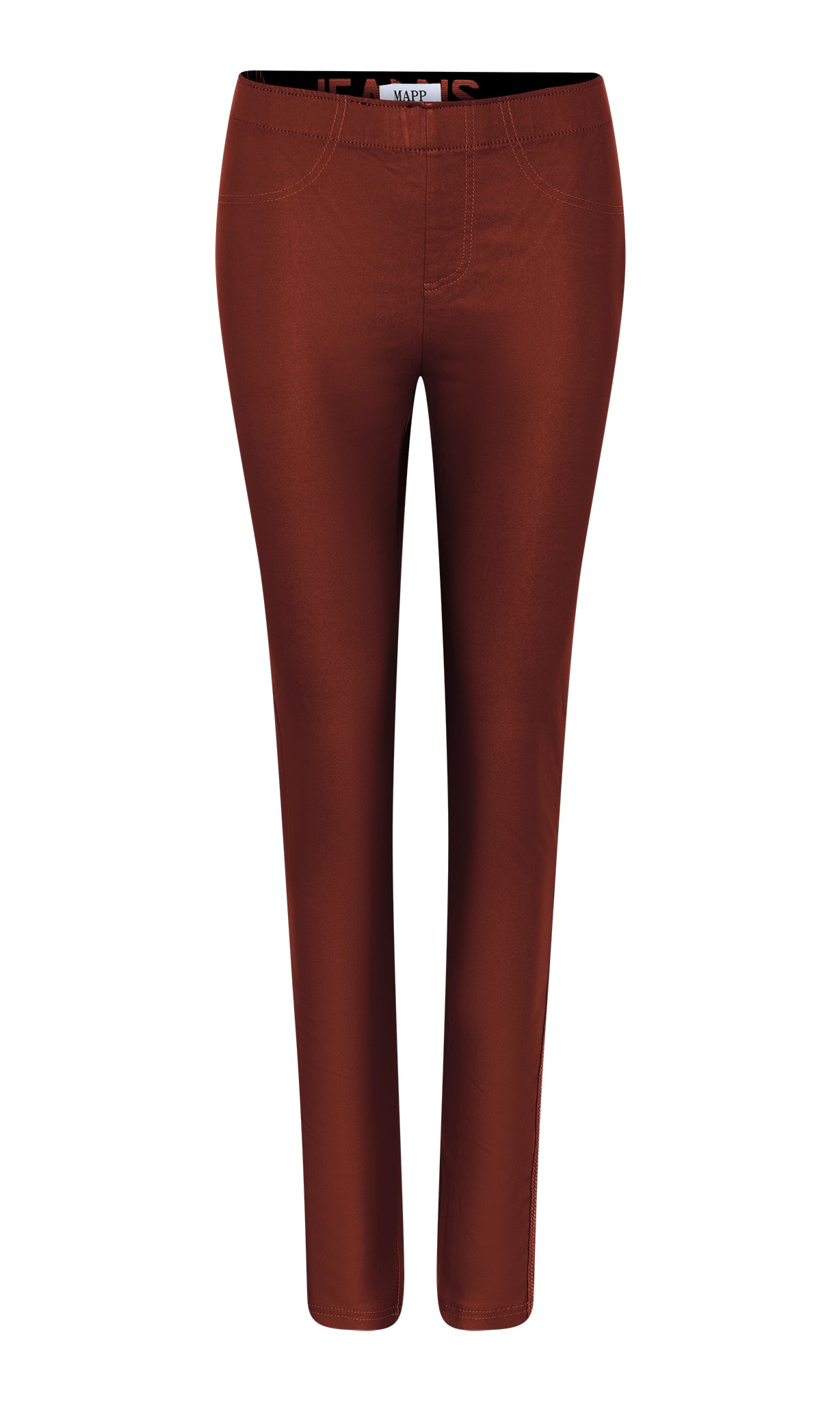 MAPP Aleia Coated Leggings LEGGINGS 505 TERRACOTTA