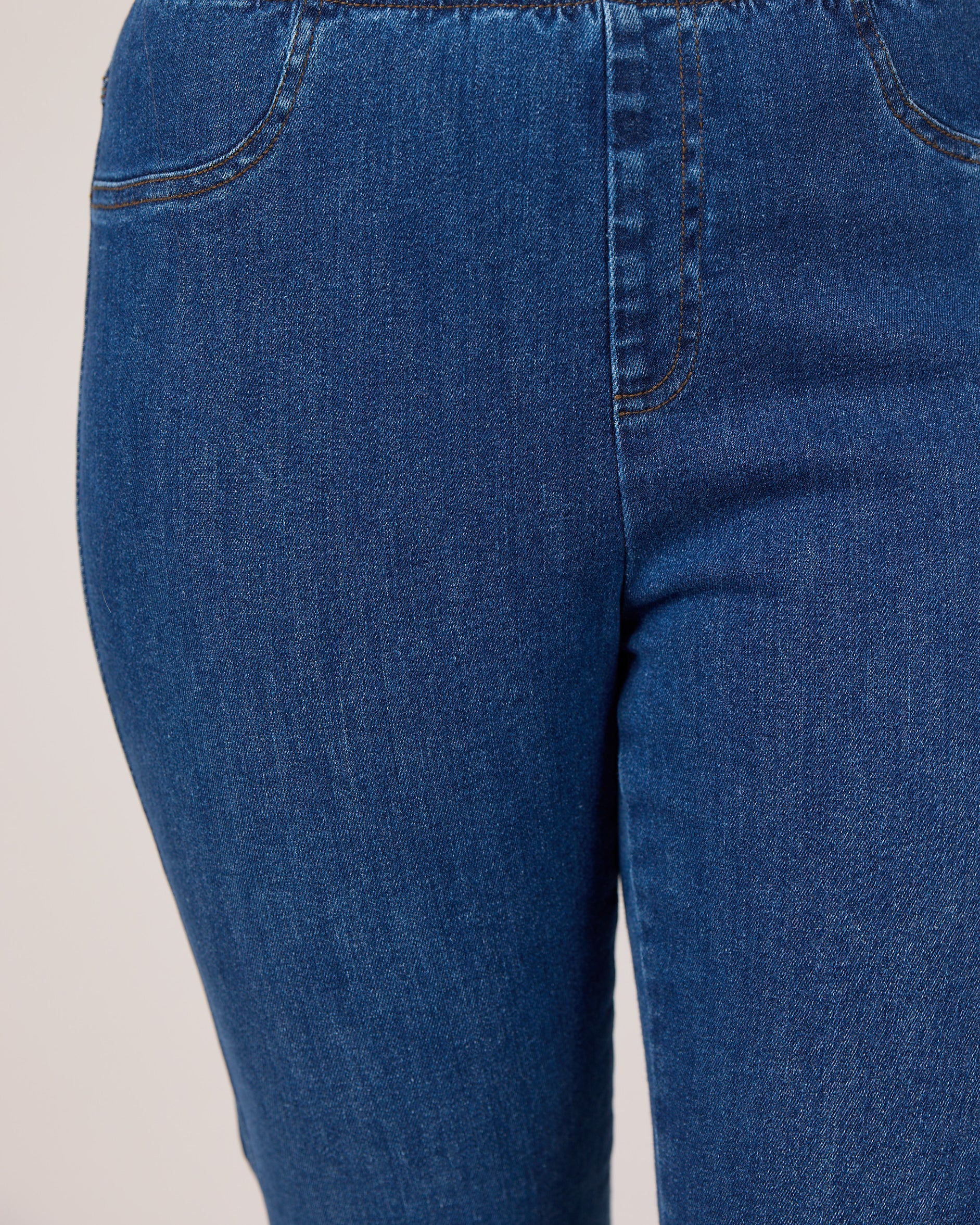 DNYcph Plus Size Aleia Denim Leggings LEGGINGS 9396 DENIM USED