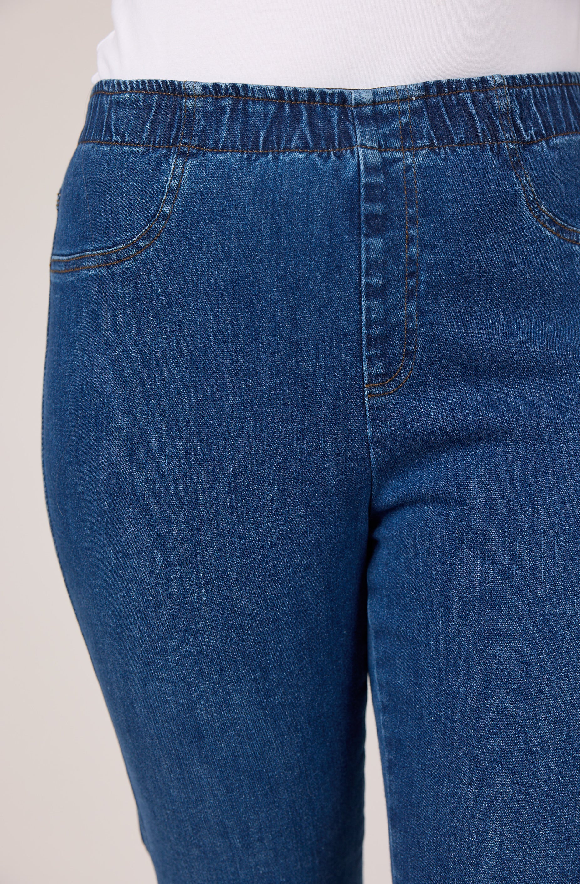 DNYcph PLUS SIZE ALEIA DENIM LEGGINGS LEGGINGS 9396 DENIM USED