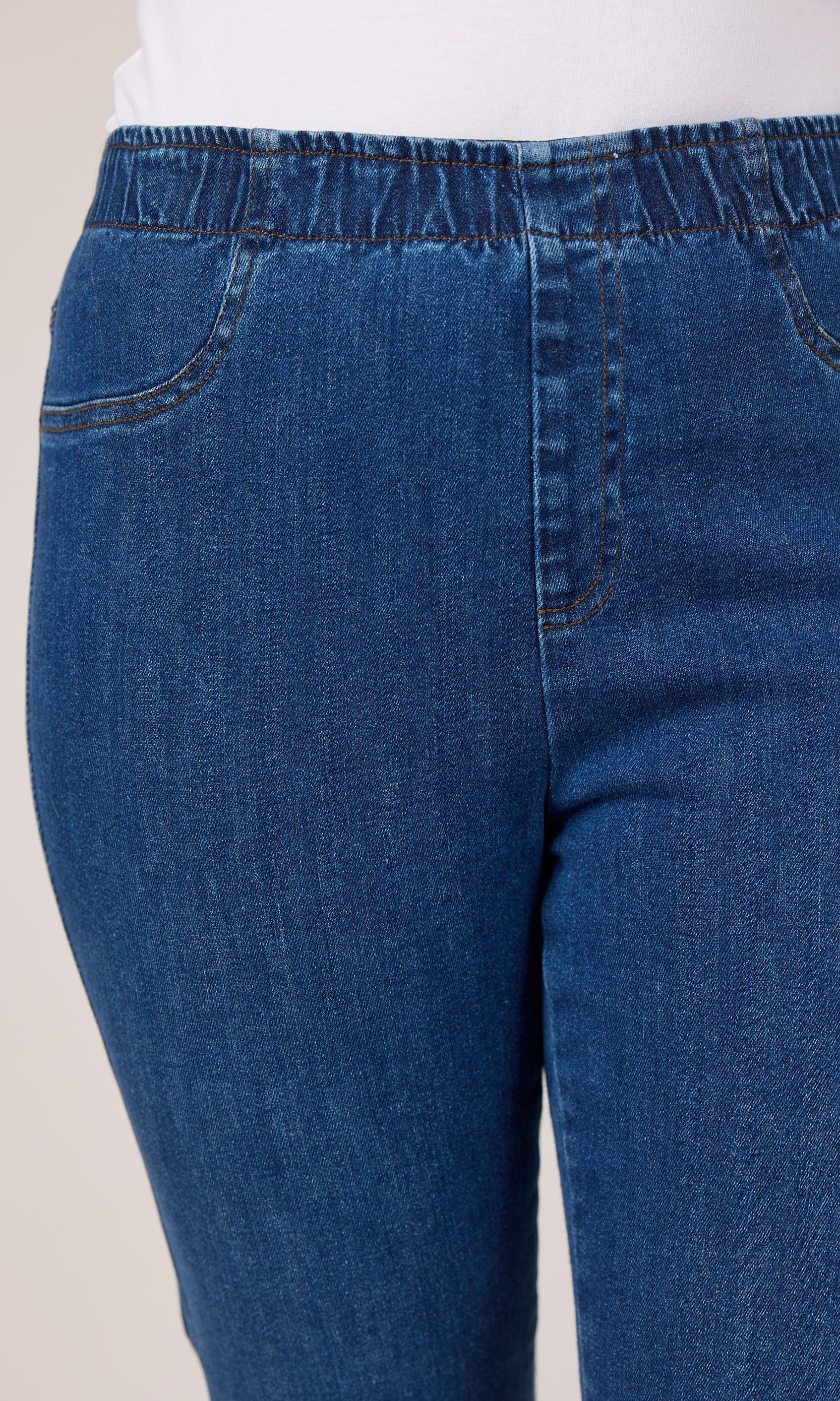 DNYcph PLUS SIZE ALEIA DENIM LEGGINGS LEGGINGS 9396 DENIM USED