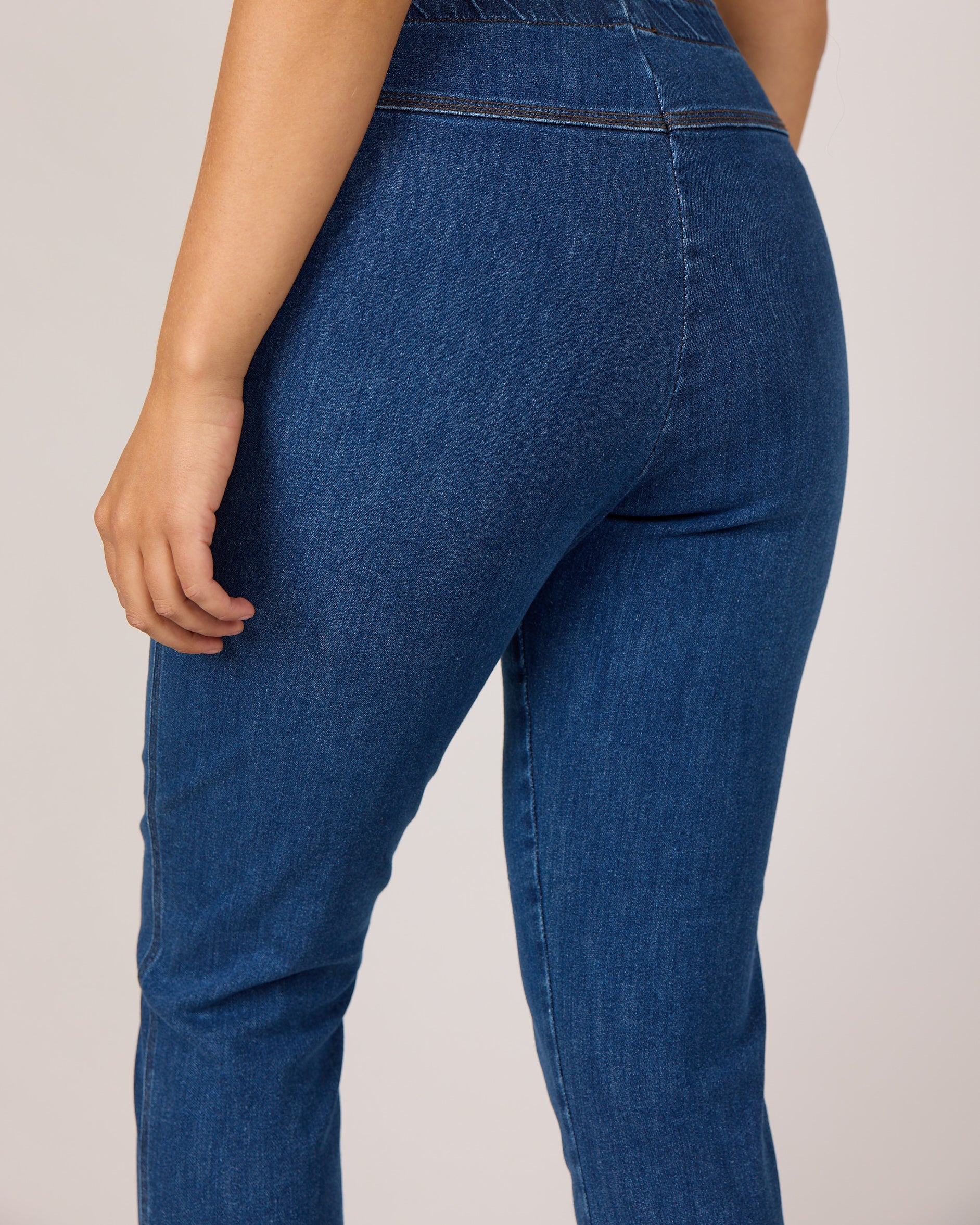 DNYcph Plus Size Aleia Denim Leggings LEGGINGS 9396 DENIM USED