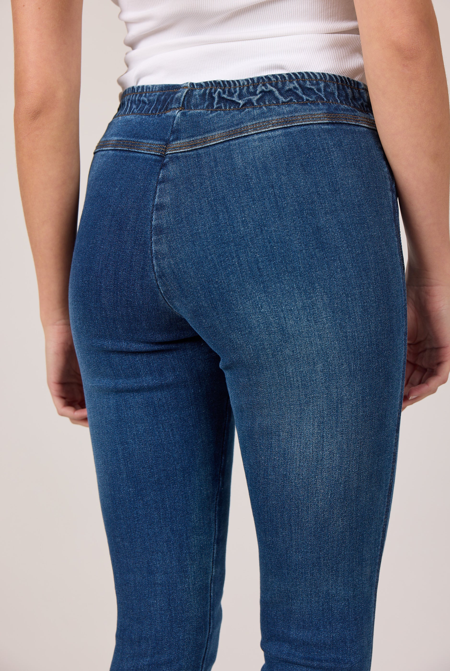 MARC LAUGE ALEIA DENIM LEGGINGS DENIM/TWILL 9396 DENIM USED