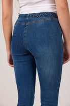 MARC LAUGE ALEIA DENIM LEGGINGS DENIM/TWILL 9396 DENIM USED