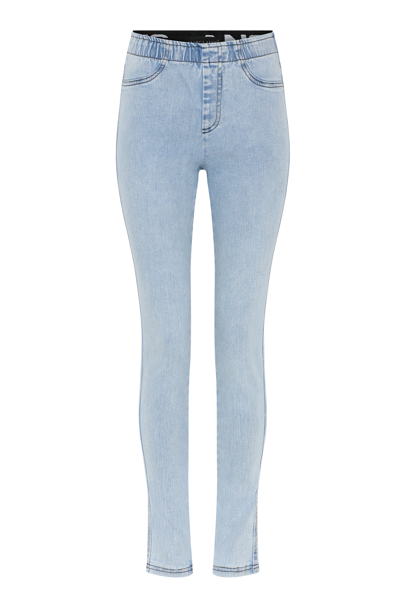 MARC LAUGE ALEIA DENIM LEGGINGS LEGGINGS 8996 LIGHT BLUE USED