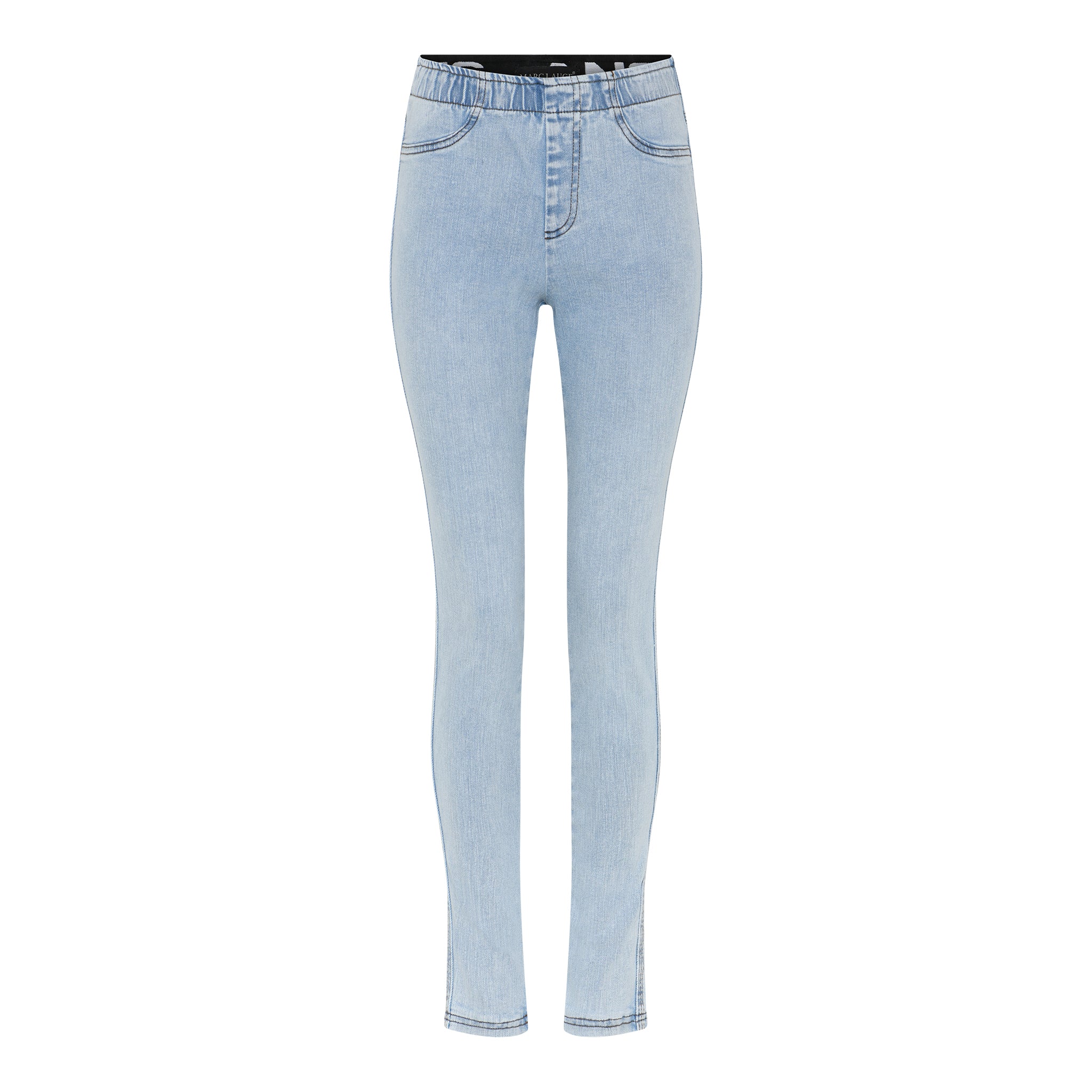 MARC LAUGE ALEIA DENIM LEGGINGS DENIM/TWILL 8996 LIGHT BLUE USED