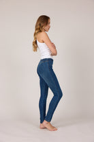 MARC LAUGE ALEIA DENIM LEGGINGS DENIM/TWILL 9396 DENIM USED