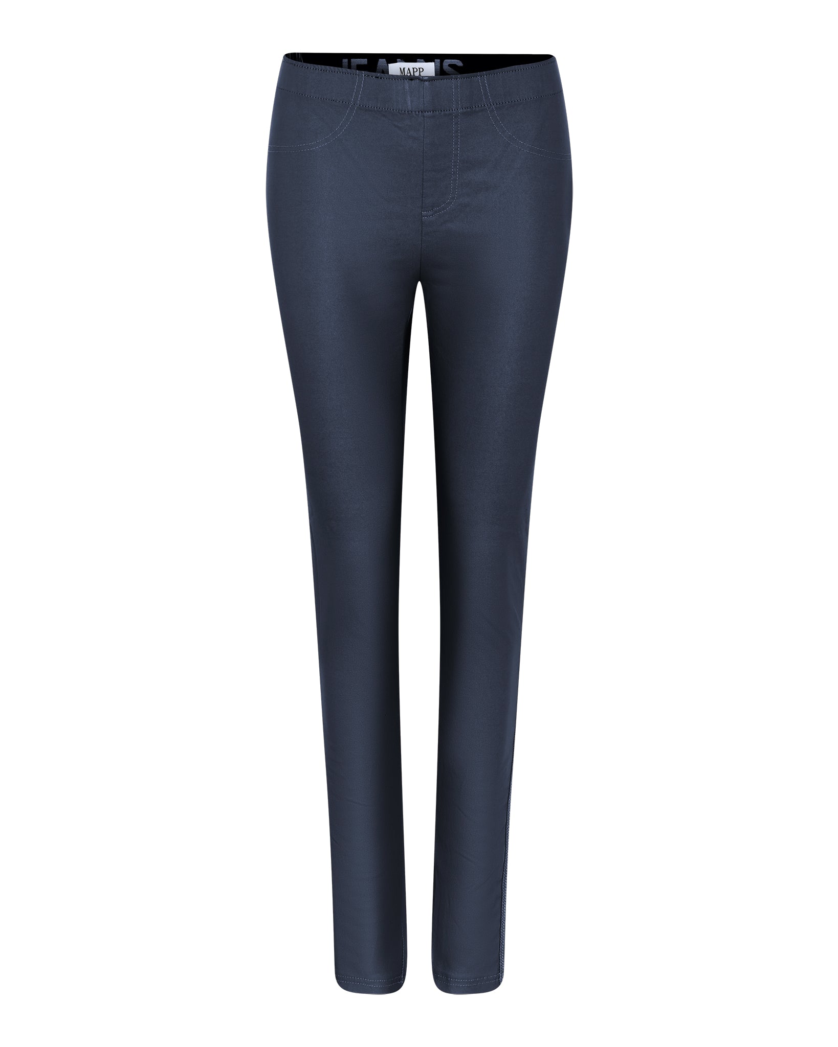 MAPP Aleia Coated Leggings LEGGINGS 108 JEANS BLUE