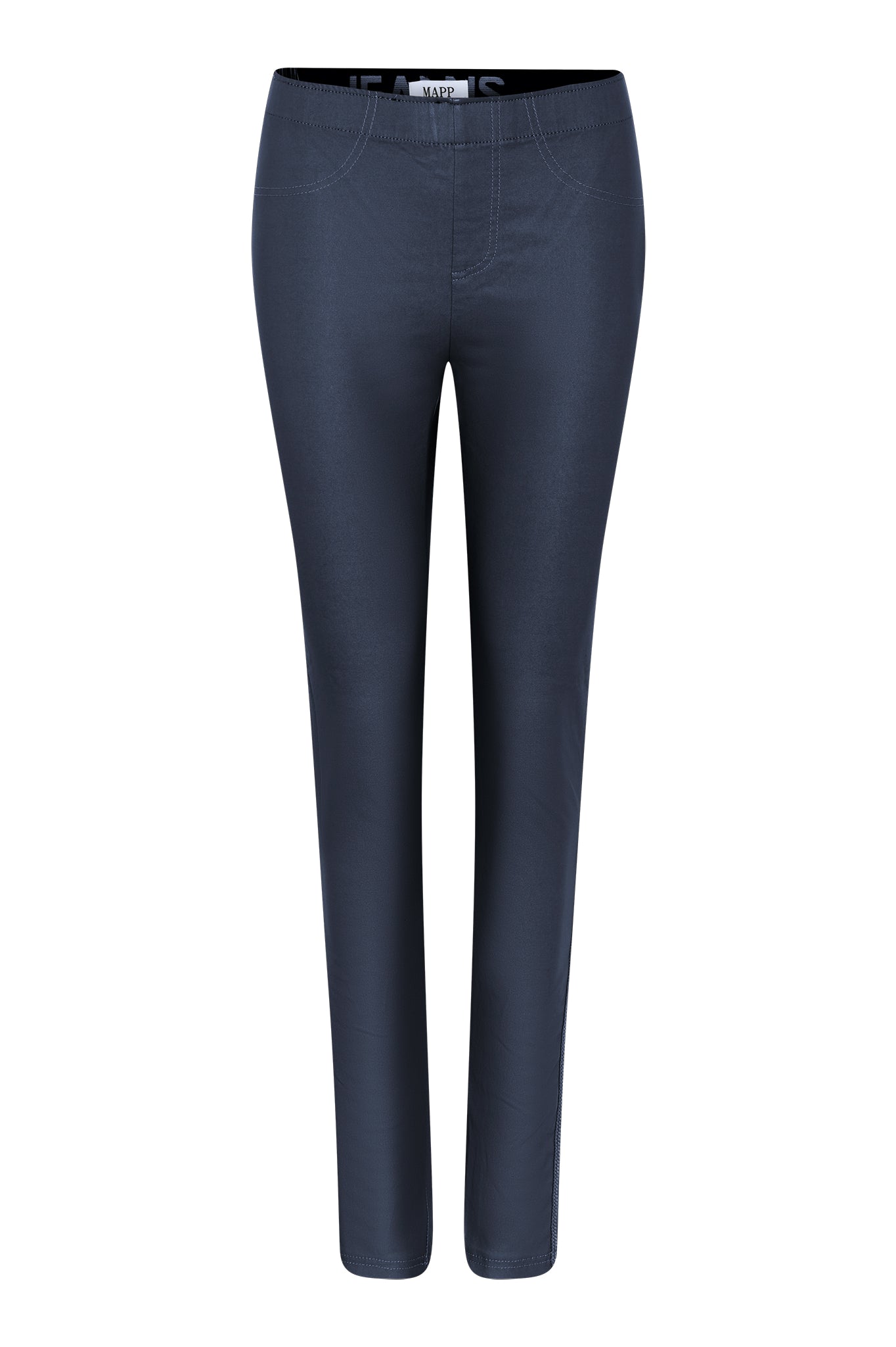 MAPP Aleia Coated Leggings LEGGINGS 108 JEANS BLUE