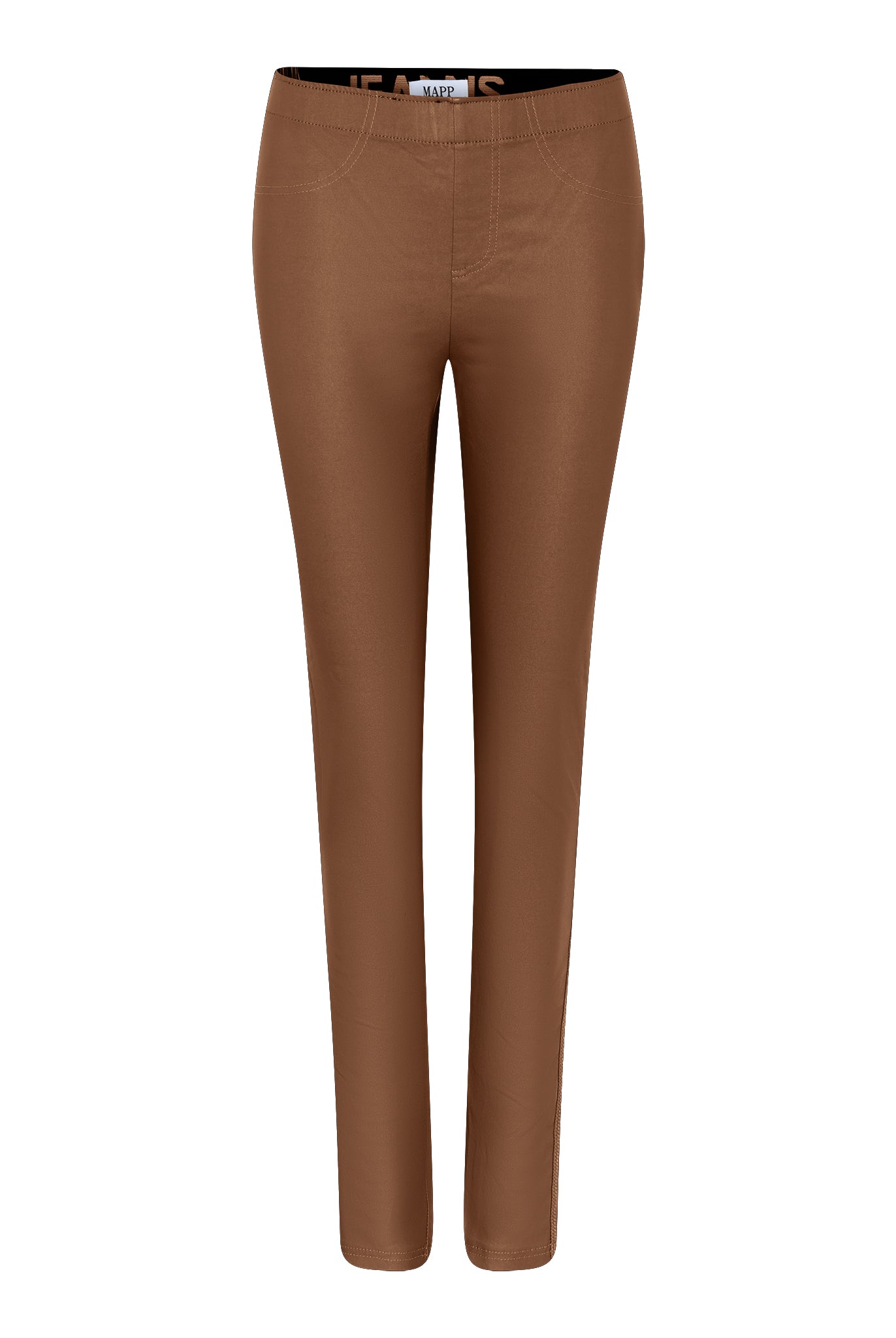 MAPP ALEIA LEGGINGS COATED COATED 12299 SOFT CAMEL COATED
