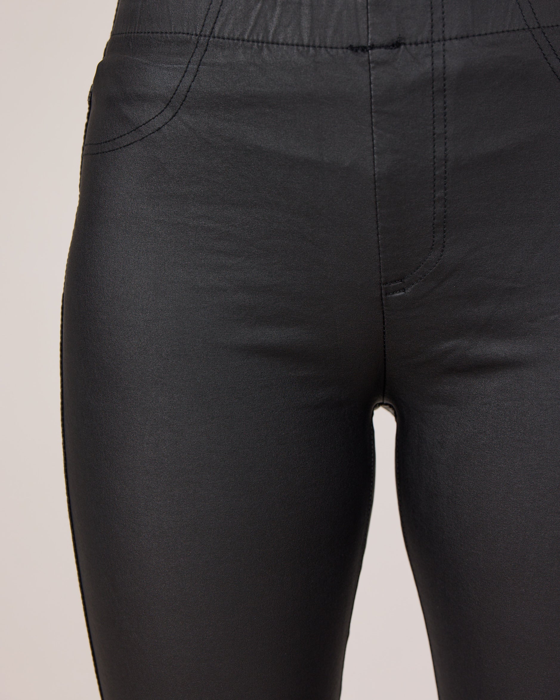 MAPP Aleia Coated Leggings LEGGINGS 80 BLACK