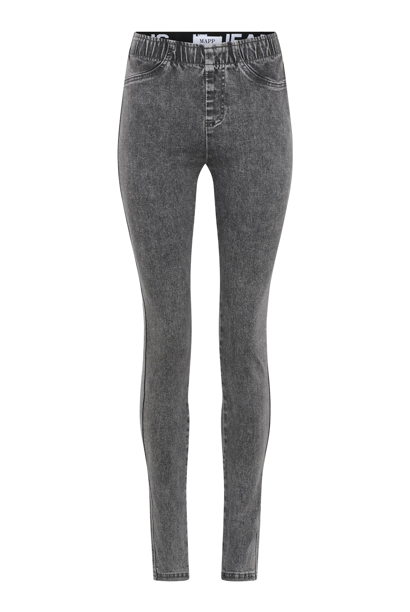 MAPP ALEIA LEGGINGS DENIM DENIM/TWILL 579699 GREY USED DENIM