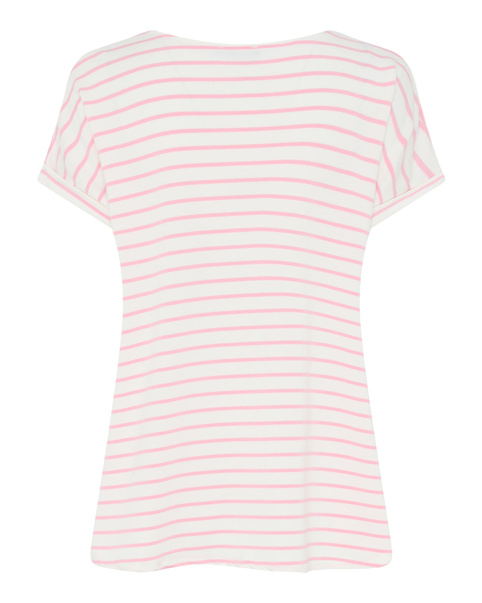 MARC LAUGE ALMA STRIPE BLOUSE BLOUSE/SHIRT 385 BRIGHT ROSE