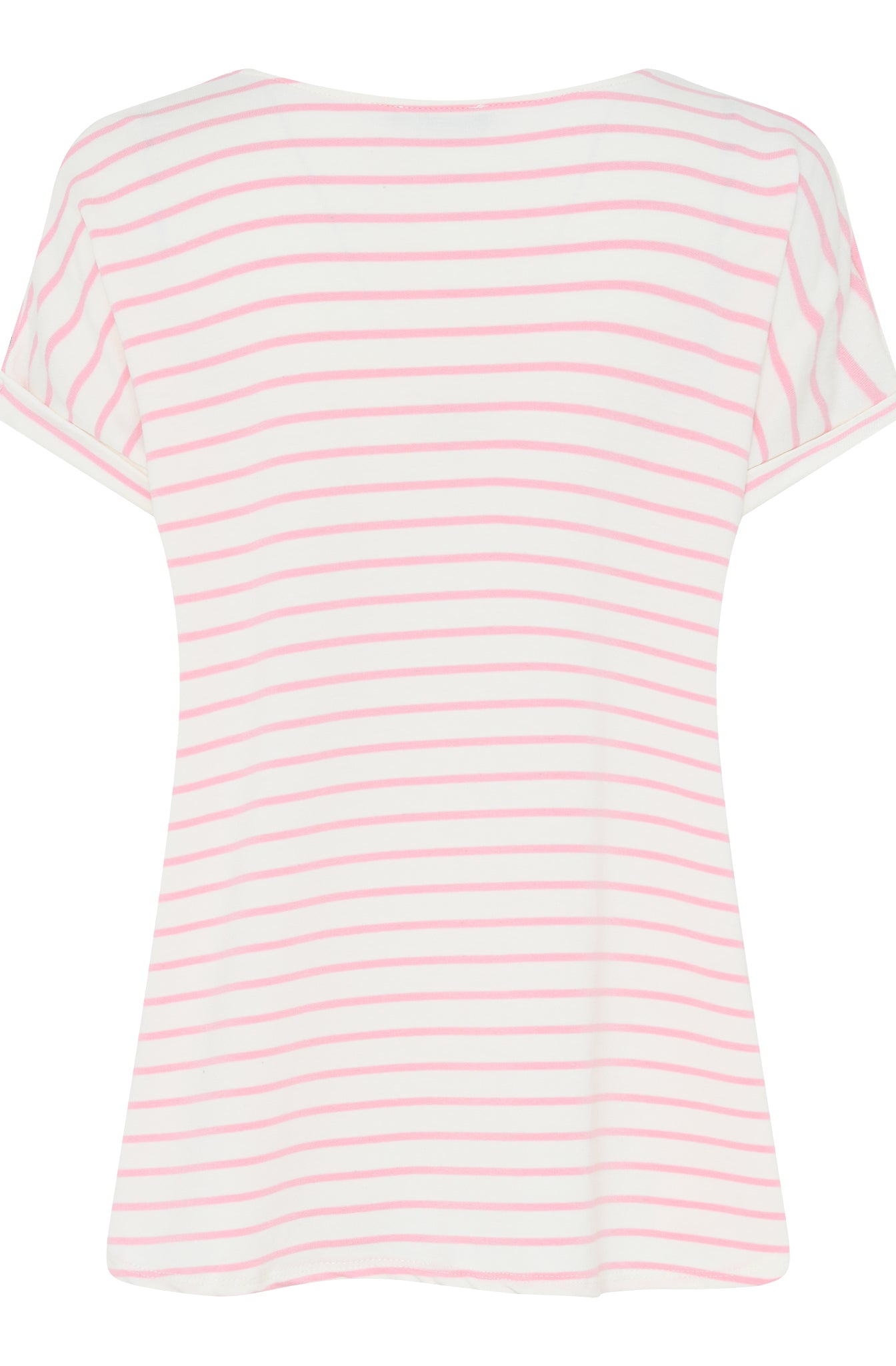 MARC LAUGE ALMA STRIPE BLOUSE BLOUSE/SHIRT 385 BRIGHT ROSE