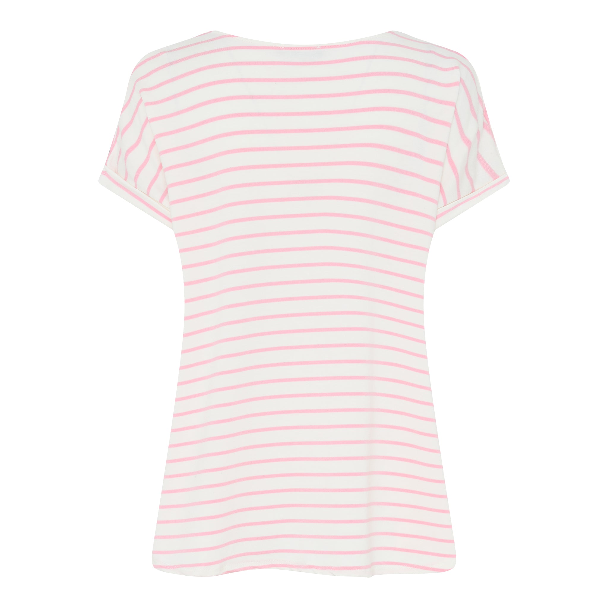 MARC LAUGE ALMA STRIPE BLOUSE BLOUSE/SHIRT 385 BRIGHT ROSE