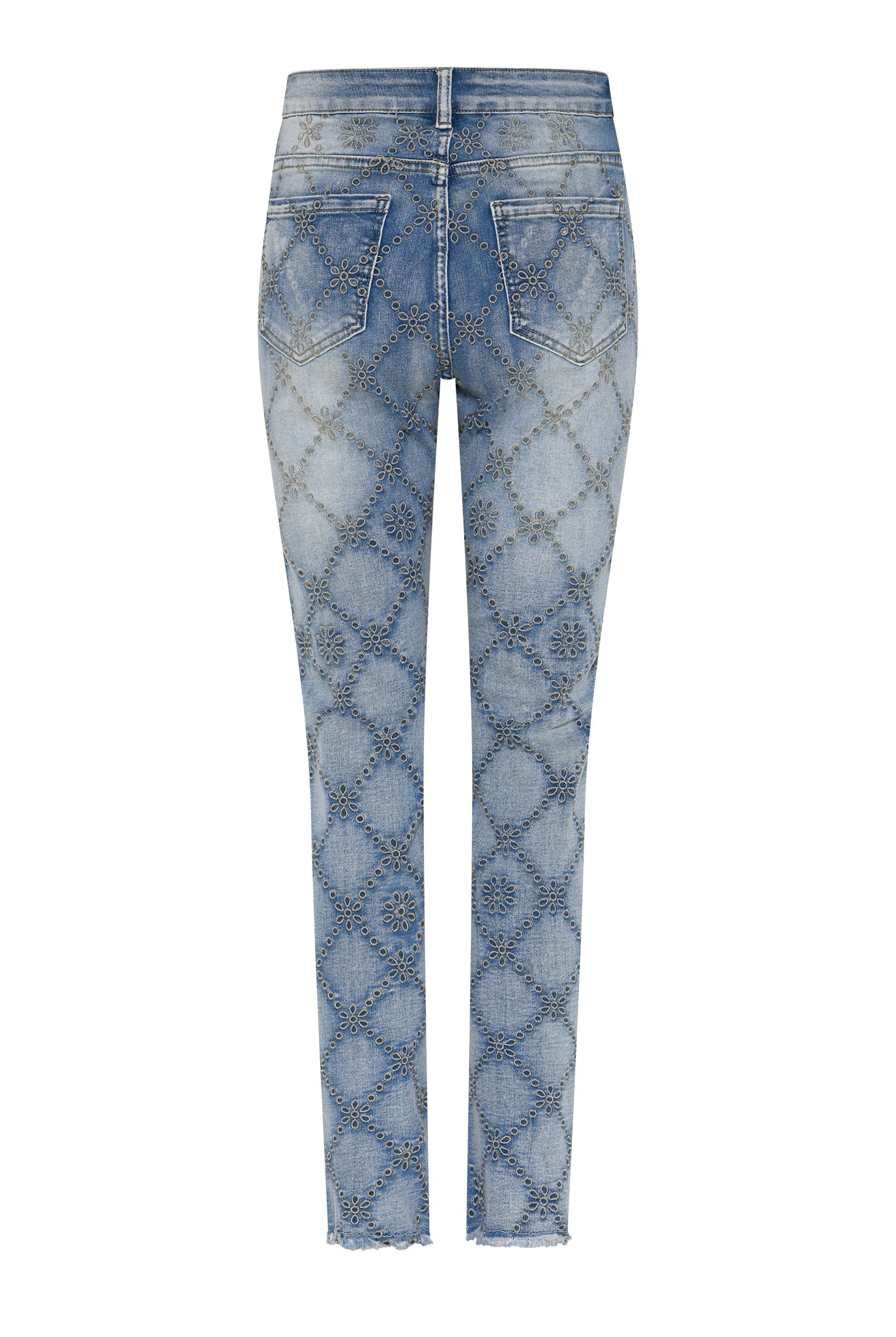 MAPP Angel Emb Jeans DENIM/TWILL 9396 DENIM USED