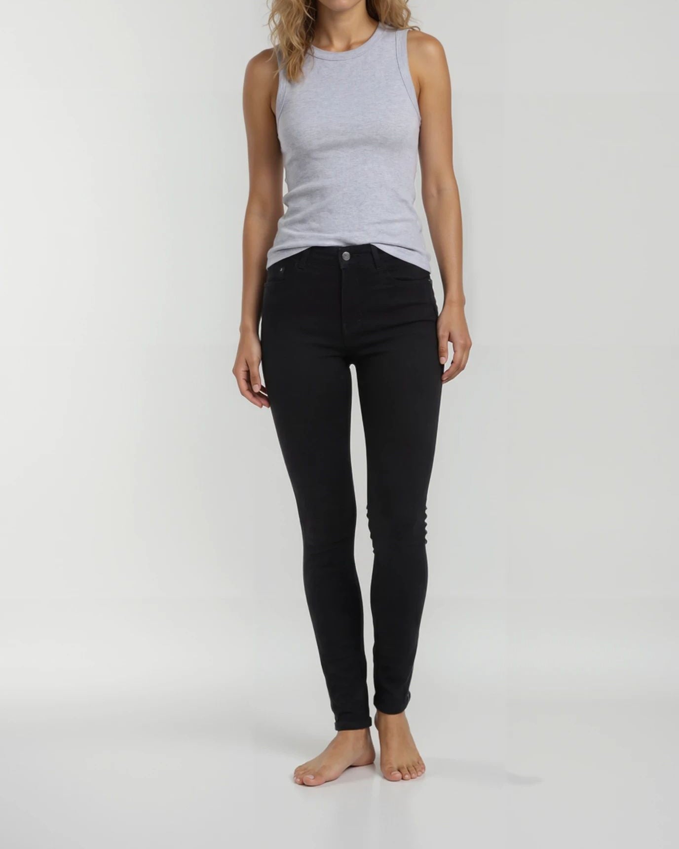 MAPP Angel Slim Fit Jeans DENIM/TWILL 81 BLACK DENIM