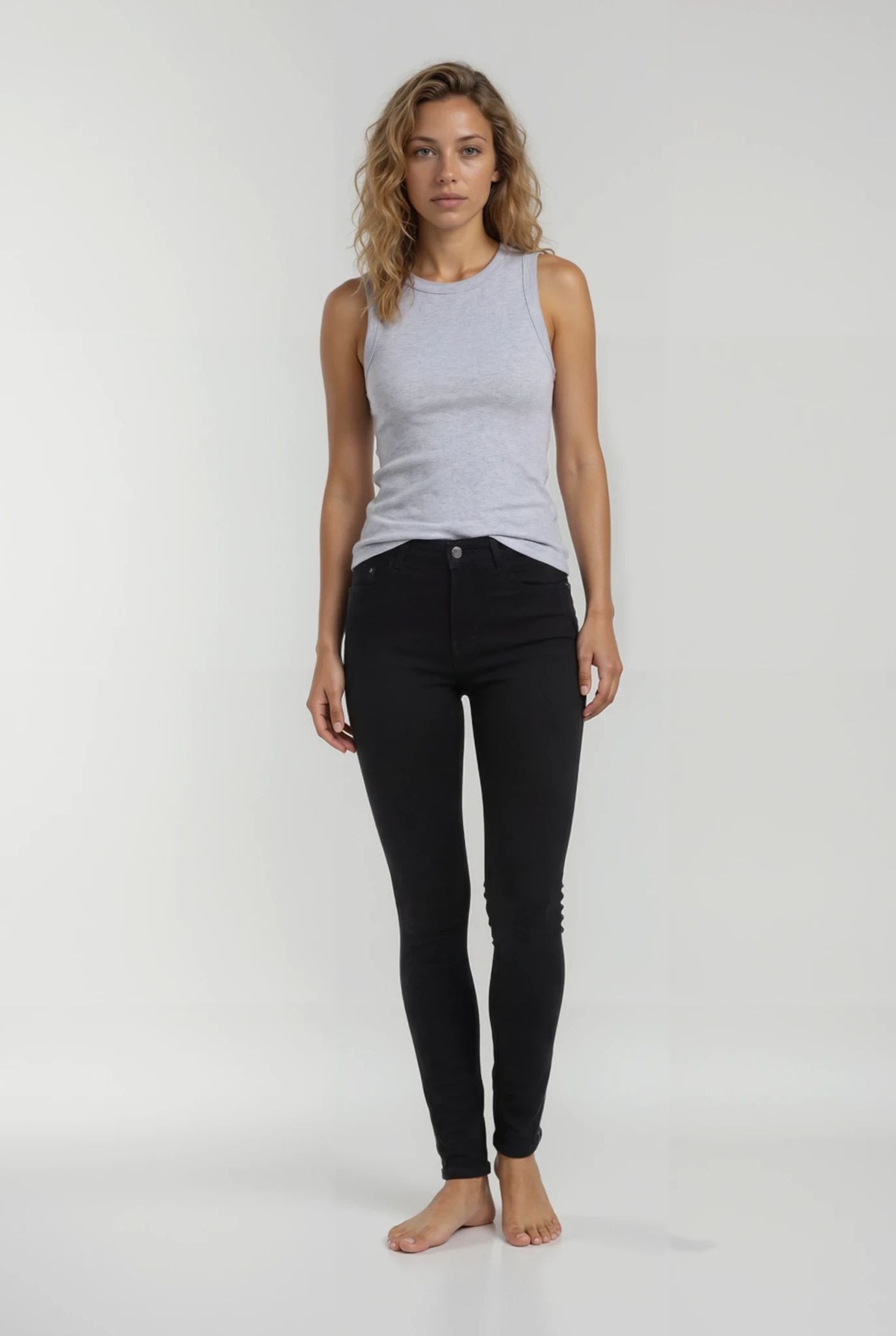 MAPP Angel Slim Fit Jeans DENIM/TWILL 81 BLACK DENIM