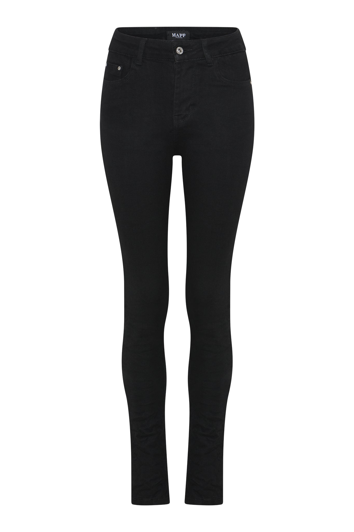 MAPP ANGEL JEANS BOW FIT DENIM DENIM/TWILL 81 BLACK DENIM