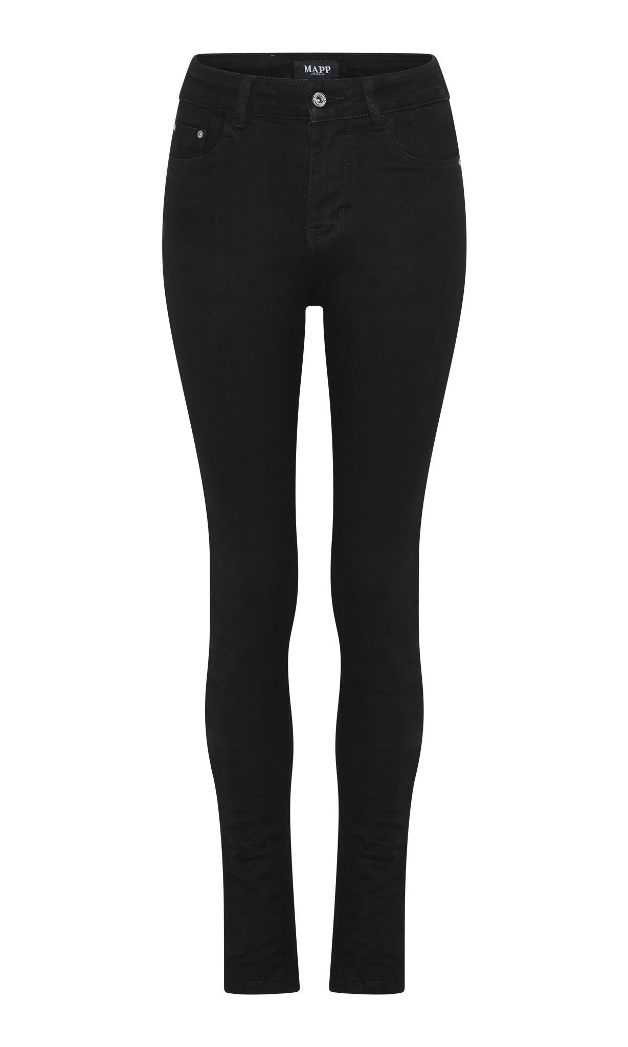 MAPP ANGEL JEANS BOW FIT DENIM DENIM/TWILL 81 BLACK DENIM