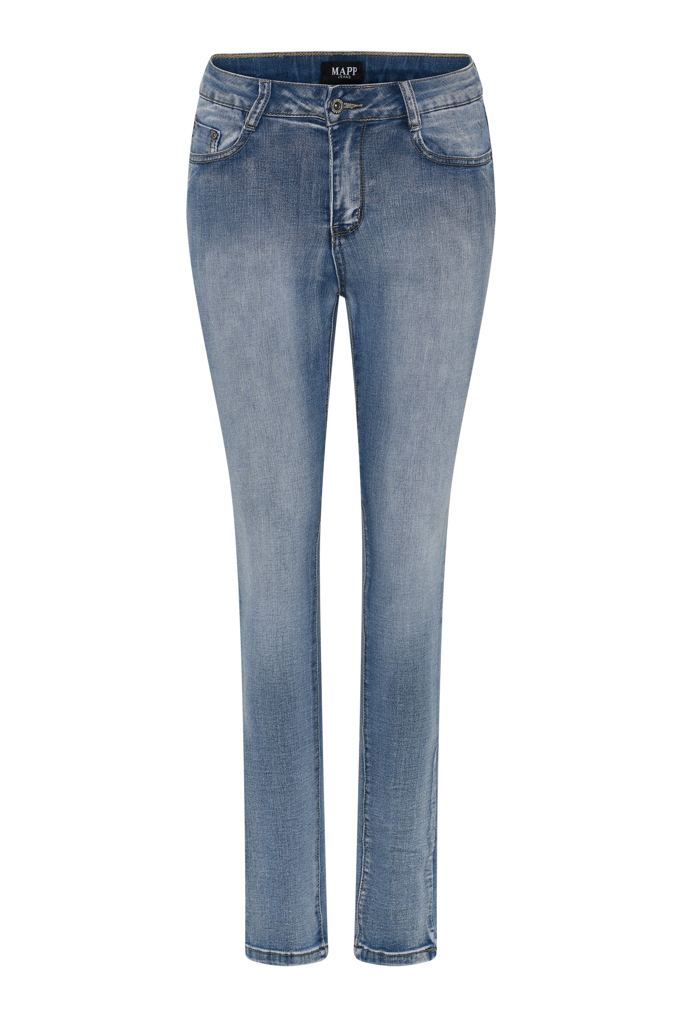 MAPP ANGEL JEANS BOW FIT DENIM DENIM/TWILL 9196 LIGHT BLUE USED