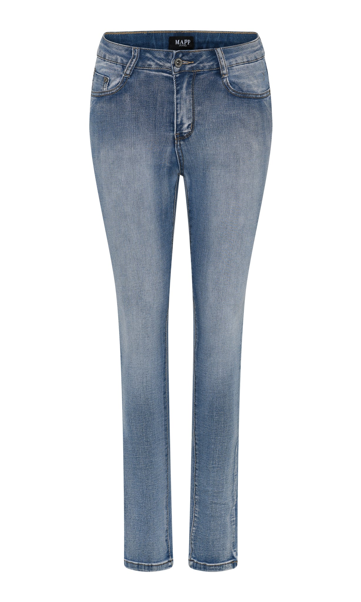 MAPP ANGEL JEANS BOW FIT DENIM DENIM/TWILL 9196 LIGHT BLUE USED