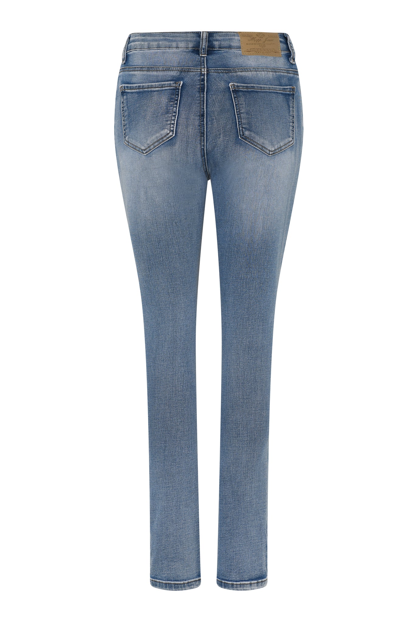 MAPP ANGEL JEANS BOW FIT DENIM DENIM/TWILL 9196 LIGHT BLUE USED