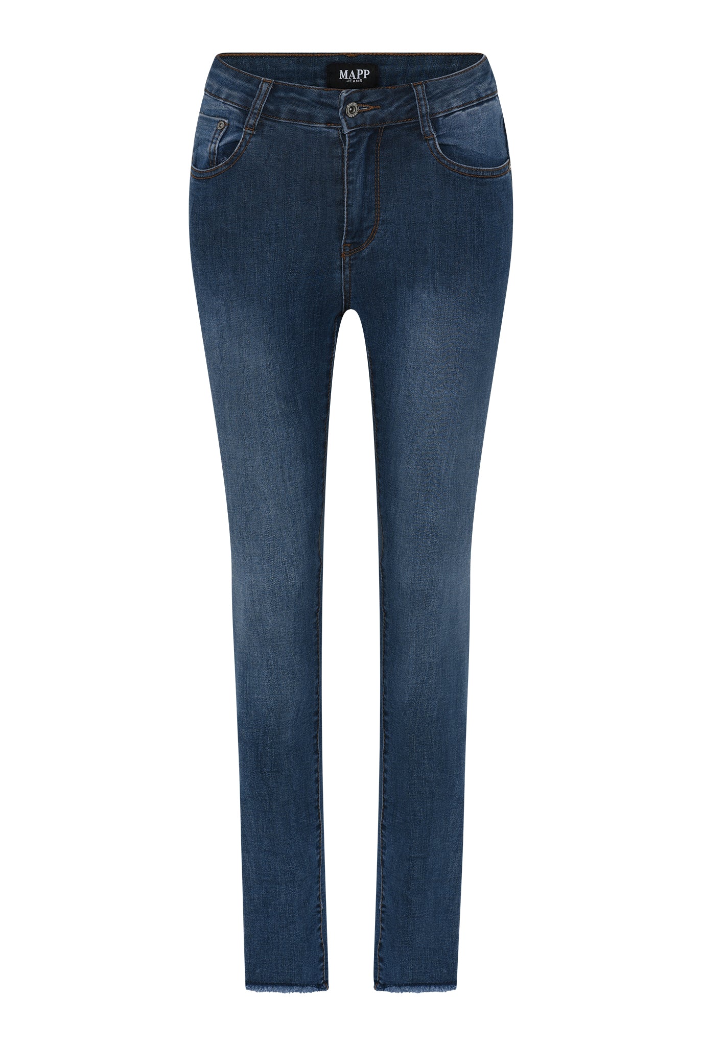MAPP Angel Slim Fit Jeans DENIM/TWILL 9696 BLUE DENIM USED
